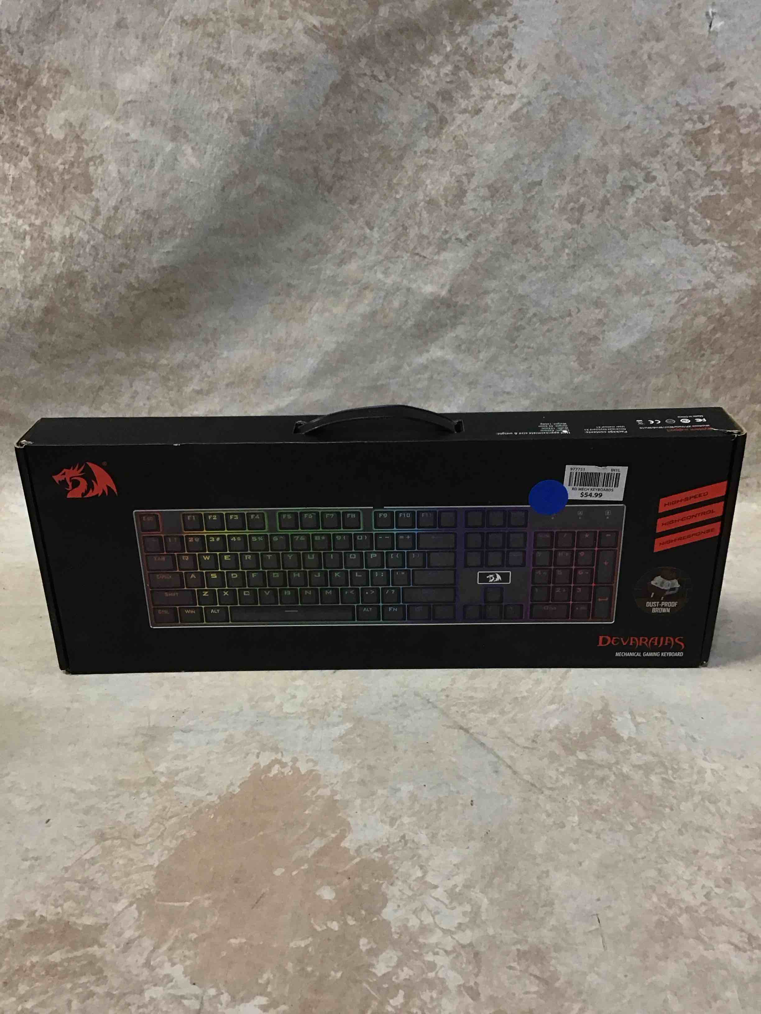 Condition photo showing Good Condition for gaming keyboard devarajas redragon k556 rgb led backlit mechanical  