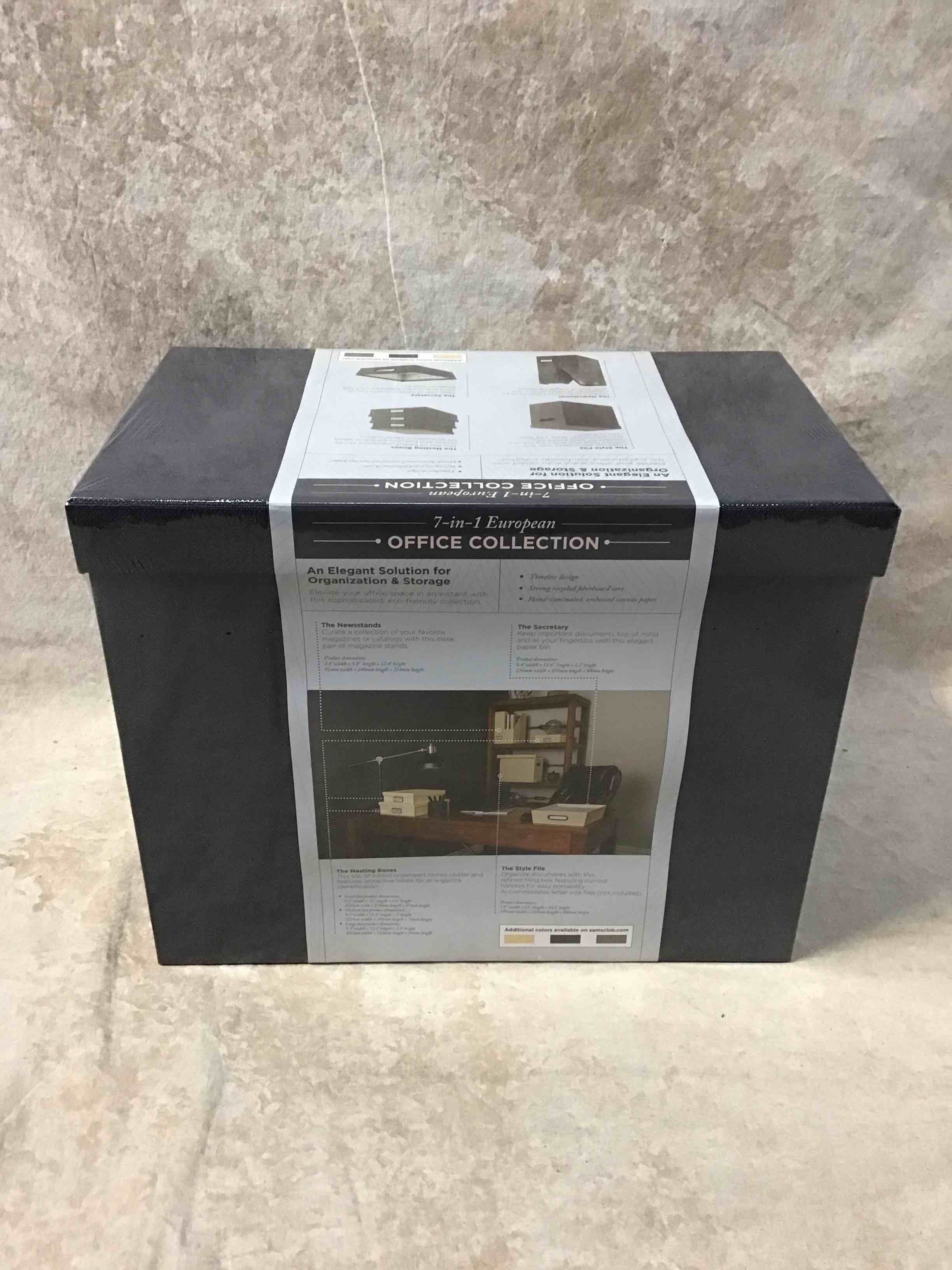 Condition photo showing New/Like New for 7 in 1 european storage office collection 