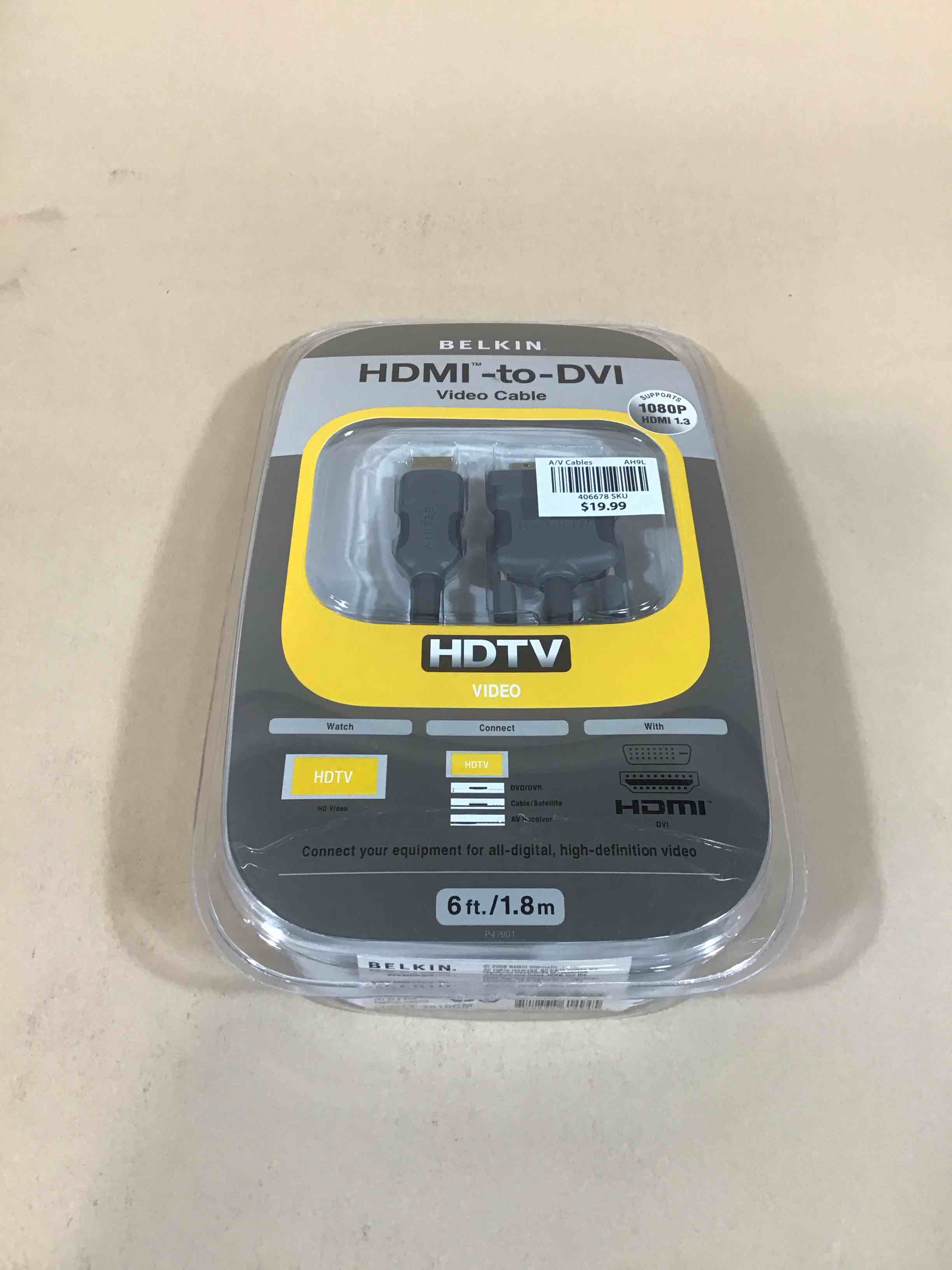 belkin hdmi to dvi-d cable