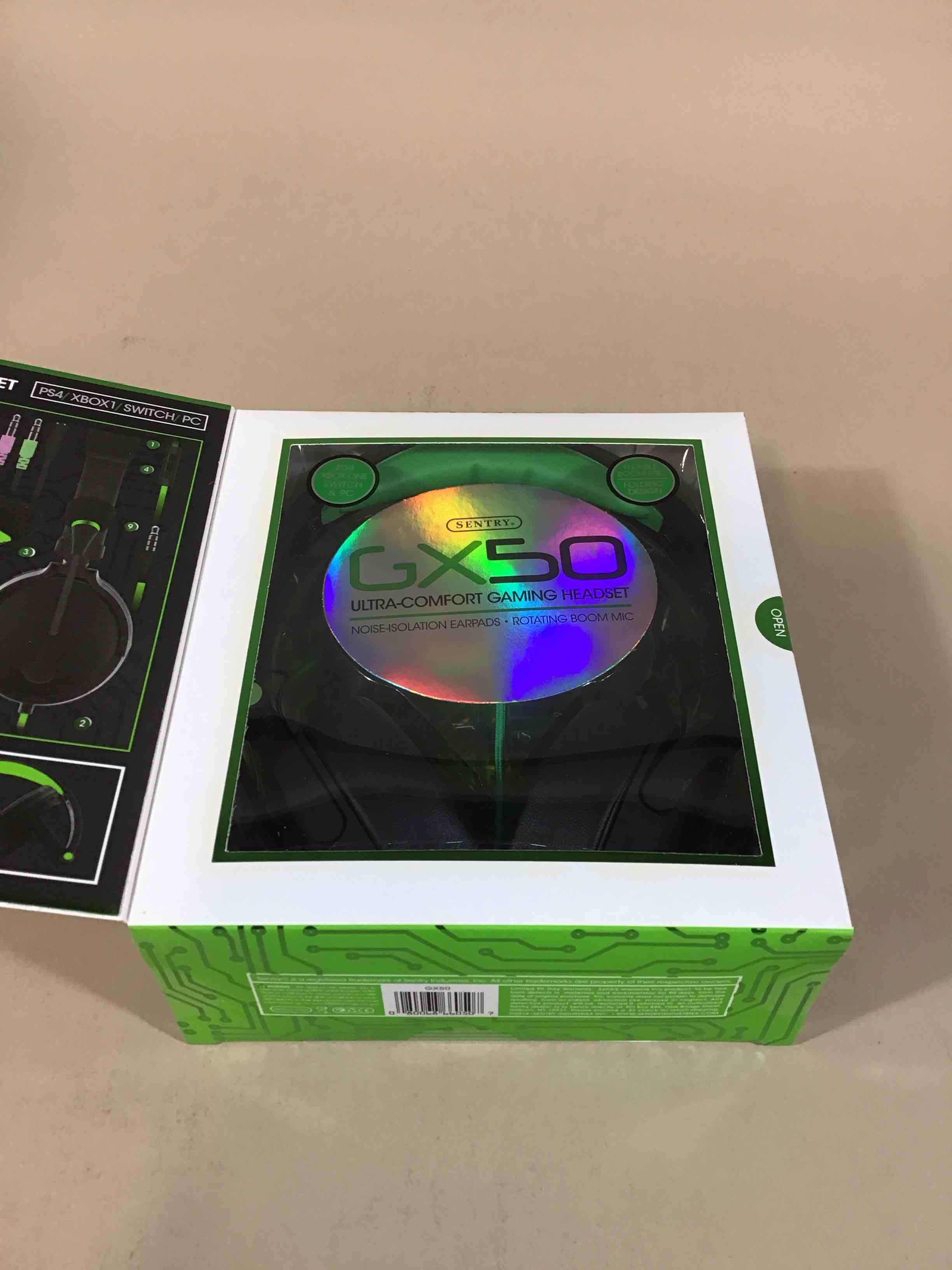 Condition photo showing New/Like New for sentry gx50 gaming headphones