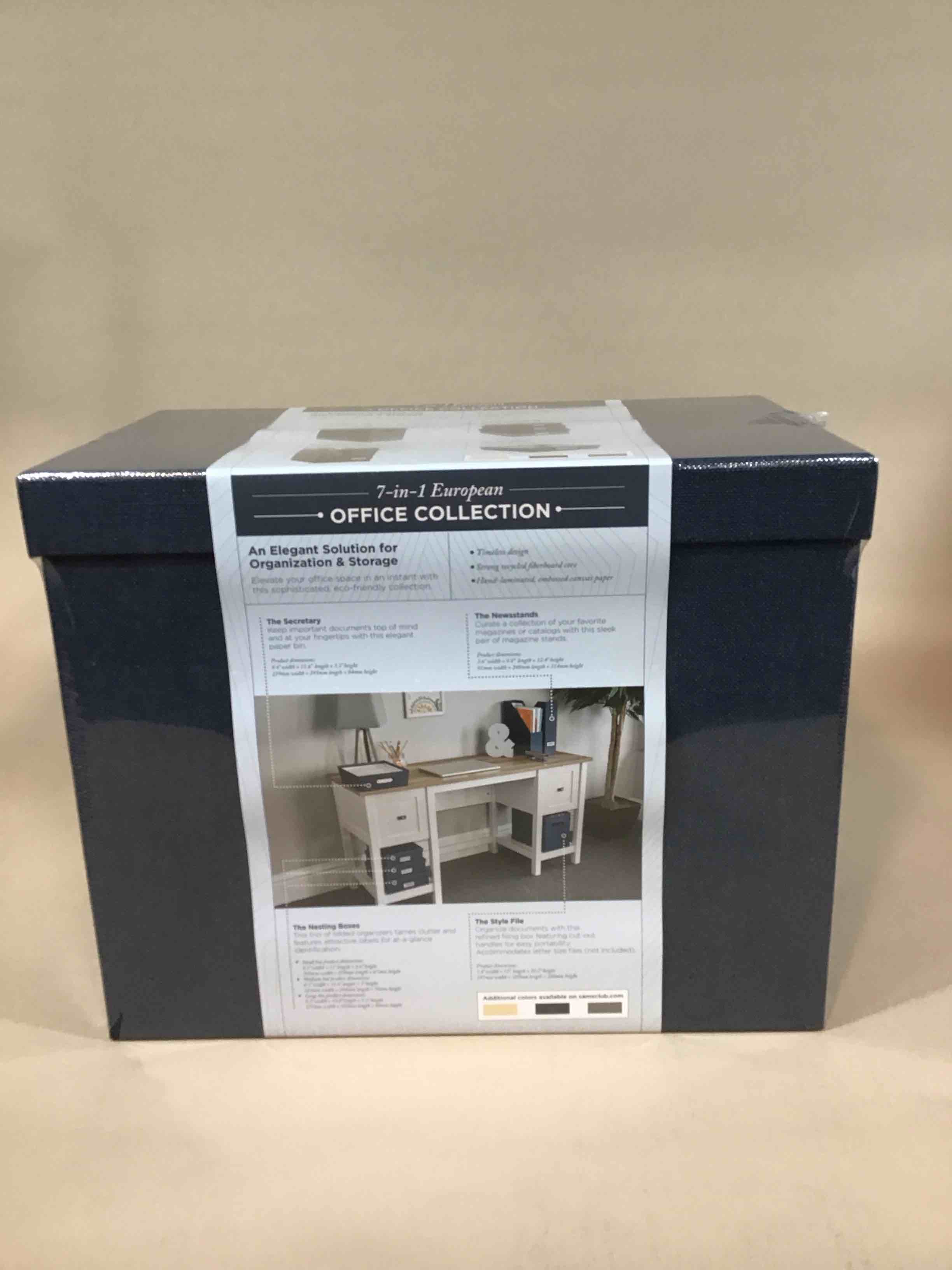 7 in 1 european storage office collection