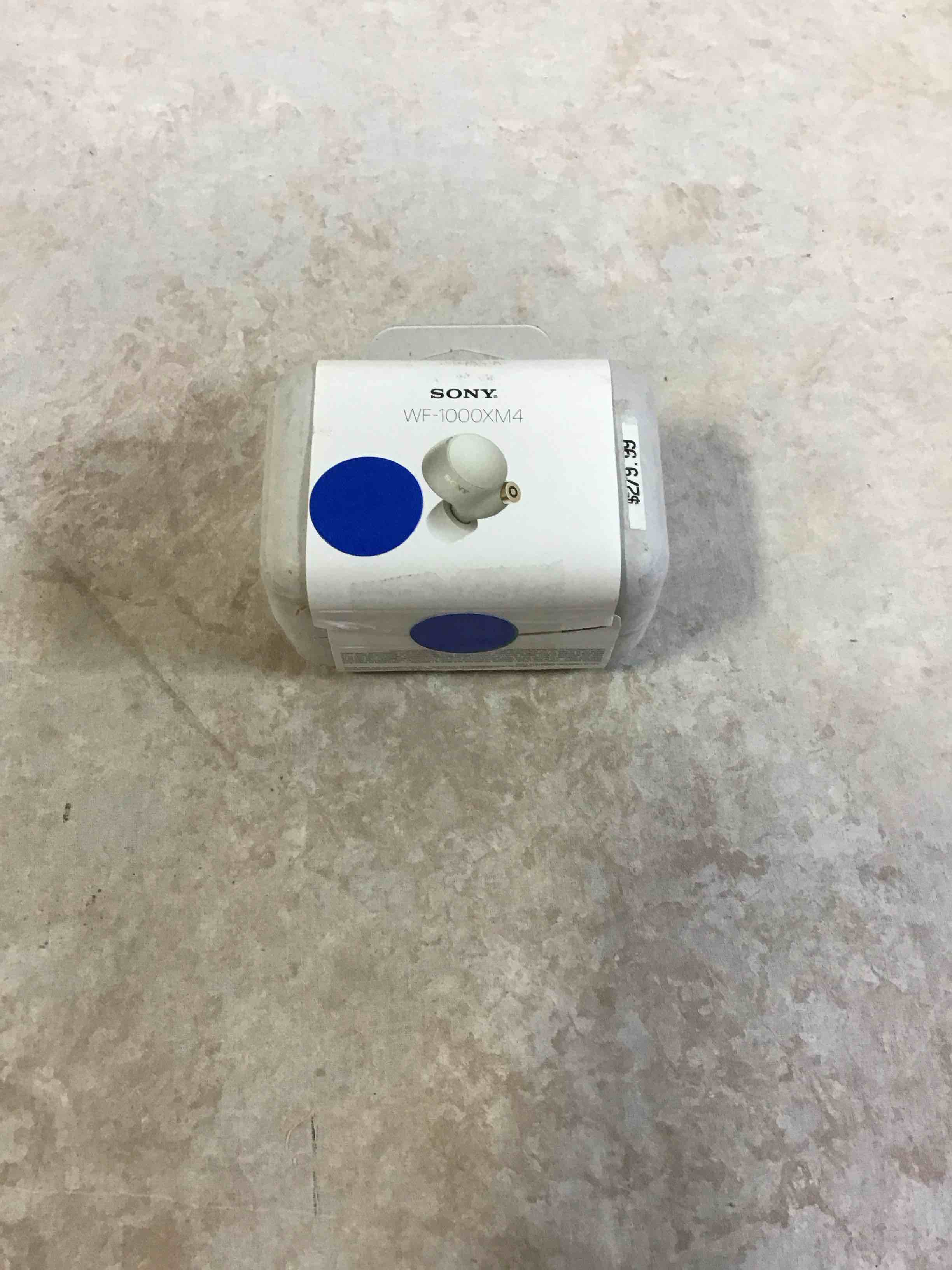 sony - wf1000xm4 true wireless noise cancelling in-ear headphones - silver