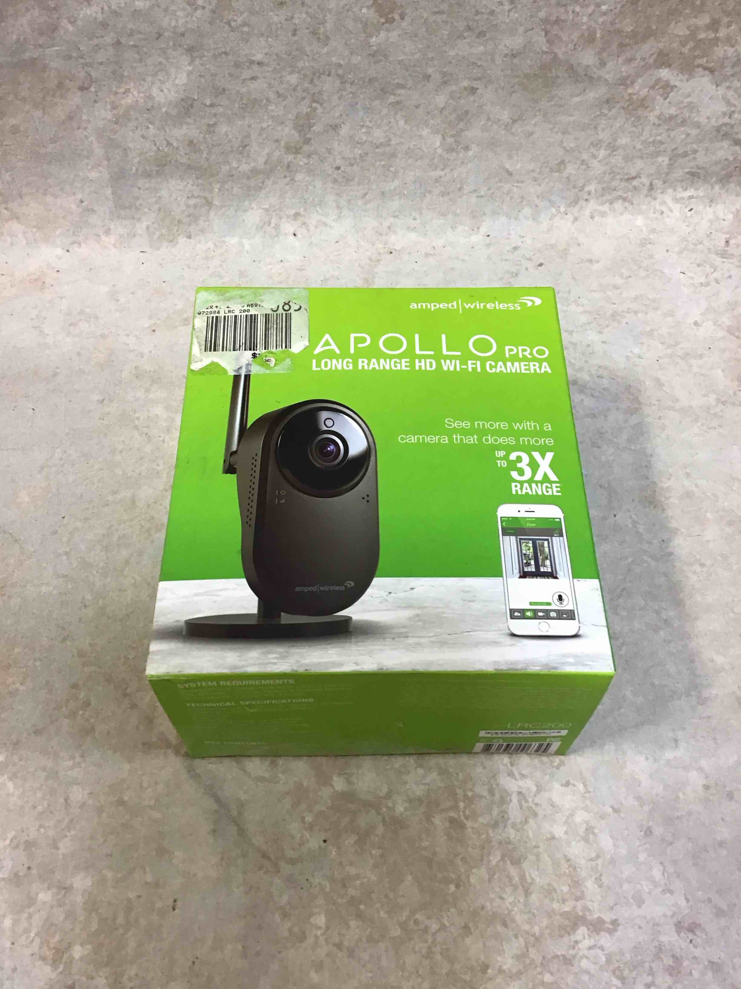 amped wireless apollo lrc200 hd network camera  color