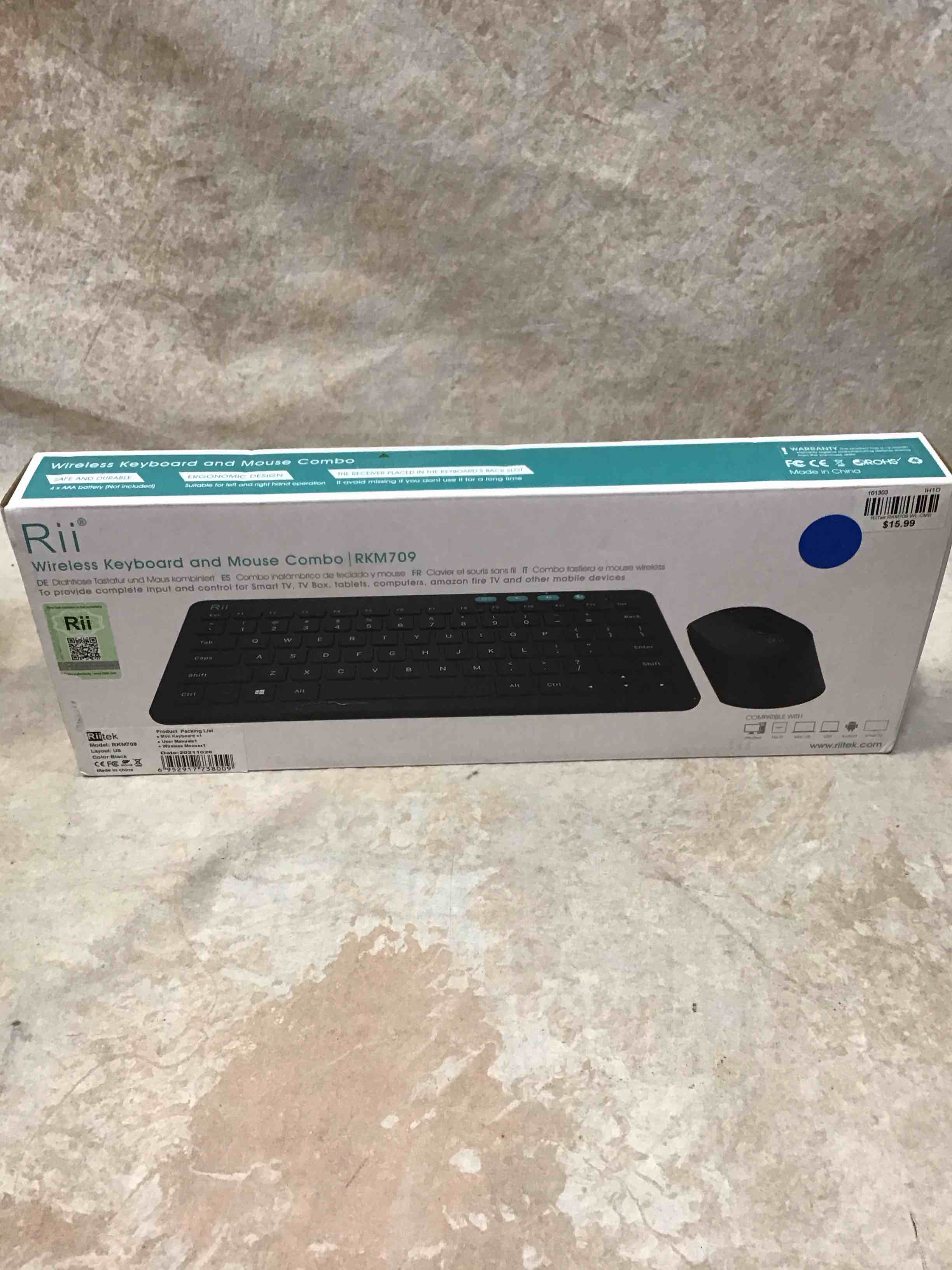 Condition photo showing Good Condition for rii wireless keyboard
