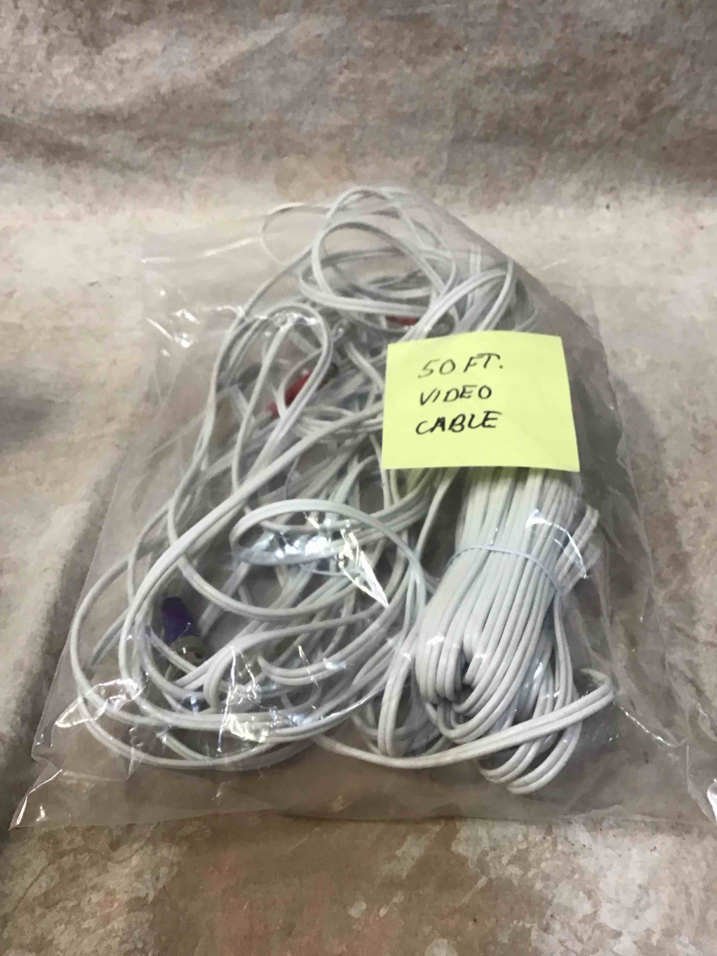 50’ video cable
