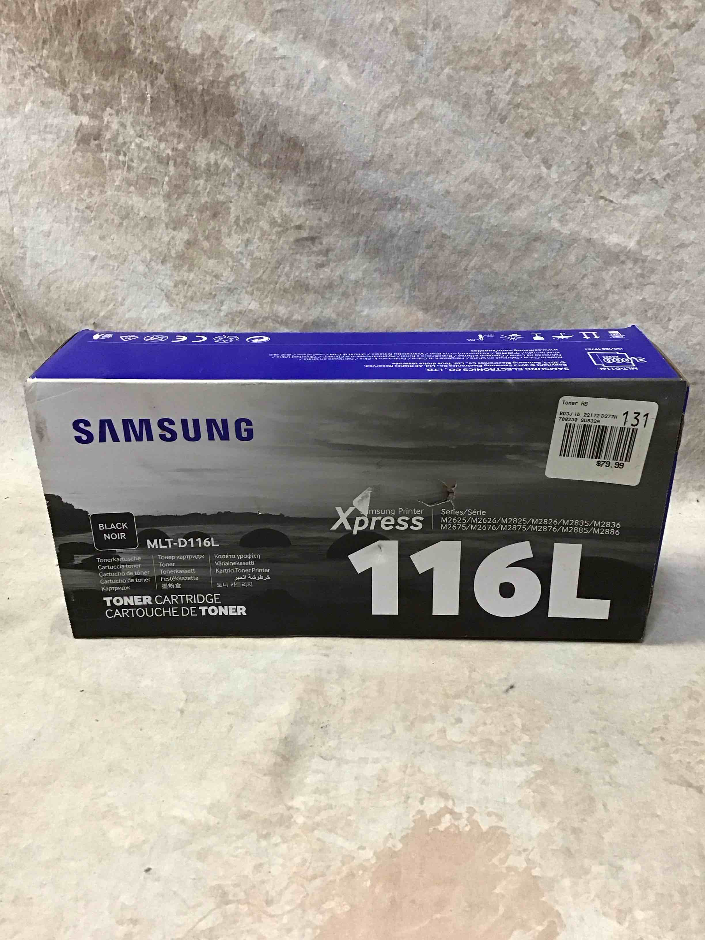 Condition photo showing New/Like New for samsung xpress 116l toner cartridge