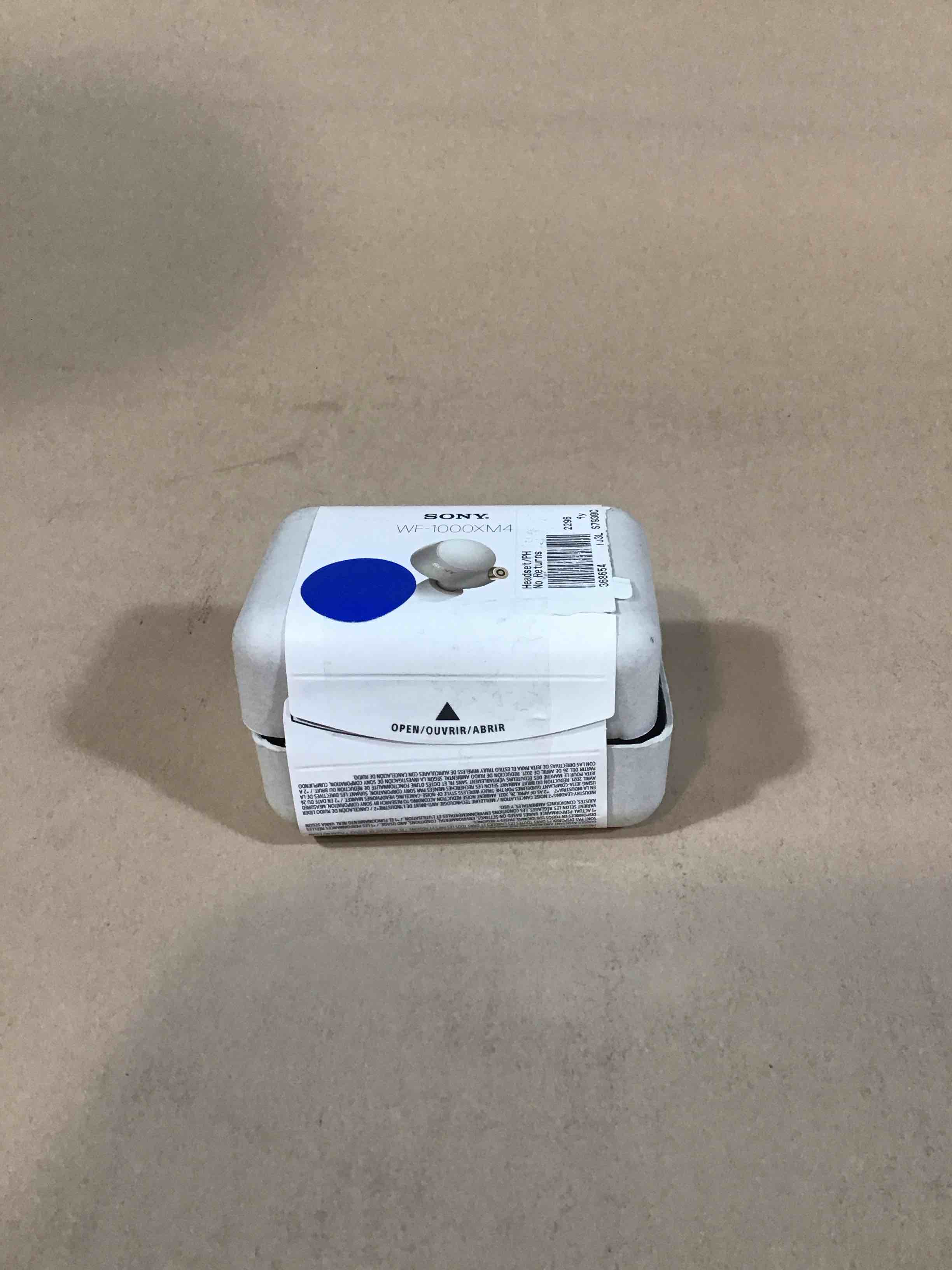 Condition photo showing Good Condition for sony - wf1000xm4 true wireless noise cancelling in-ear headphones - silver