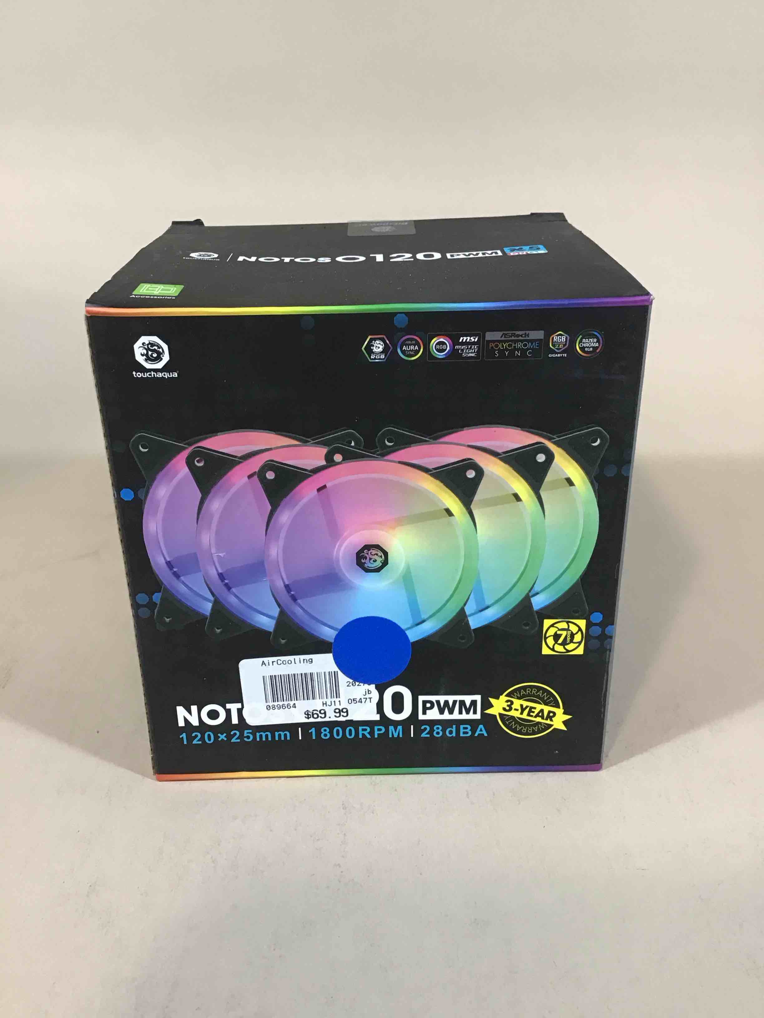 Condition photo showing Good Condition for touchaqua notos0120 pwm rgb fan