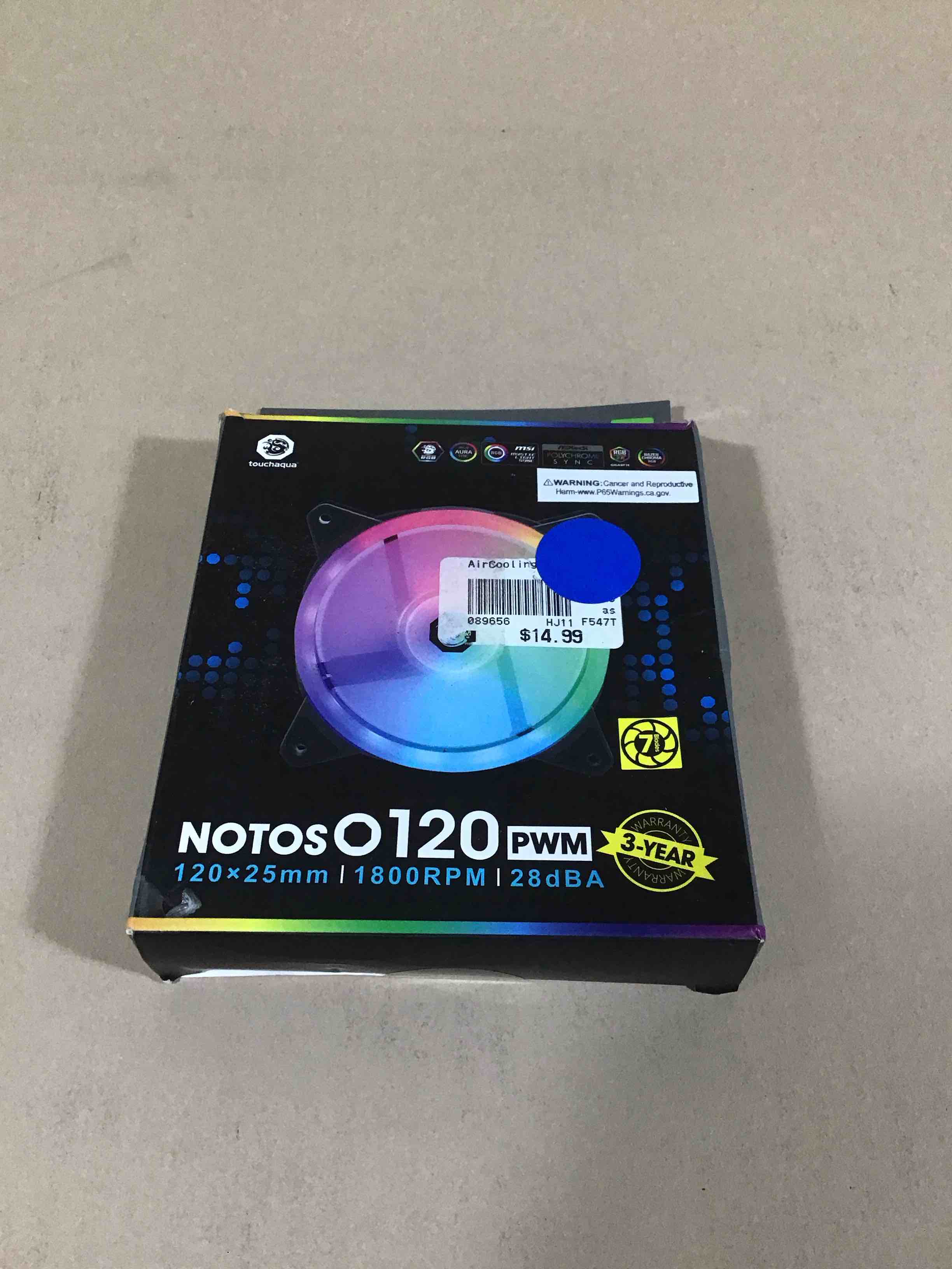 Condition photo showing Good Condition for touchaqua rgb fan