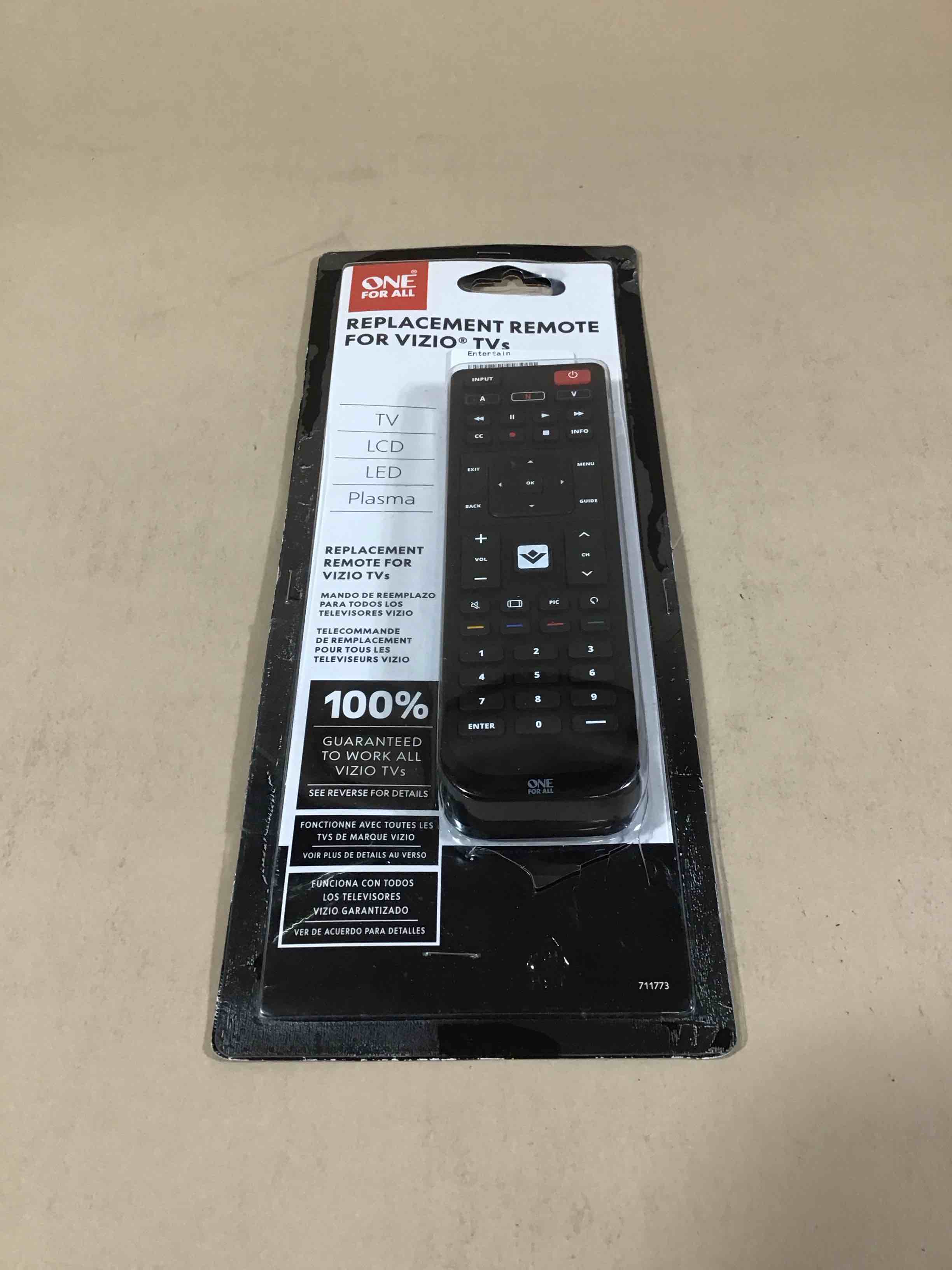 Condition photo showing Good Condition for universal one for all replacement tv remote