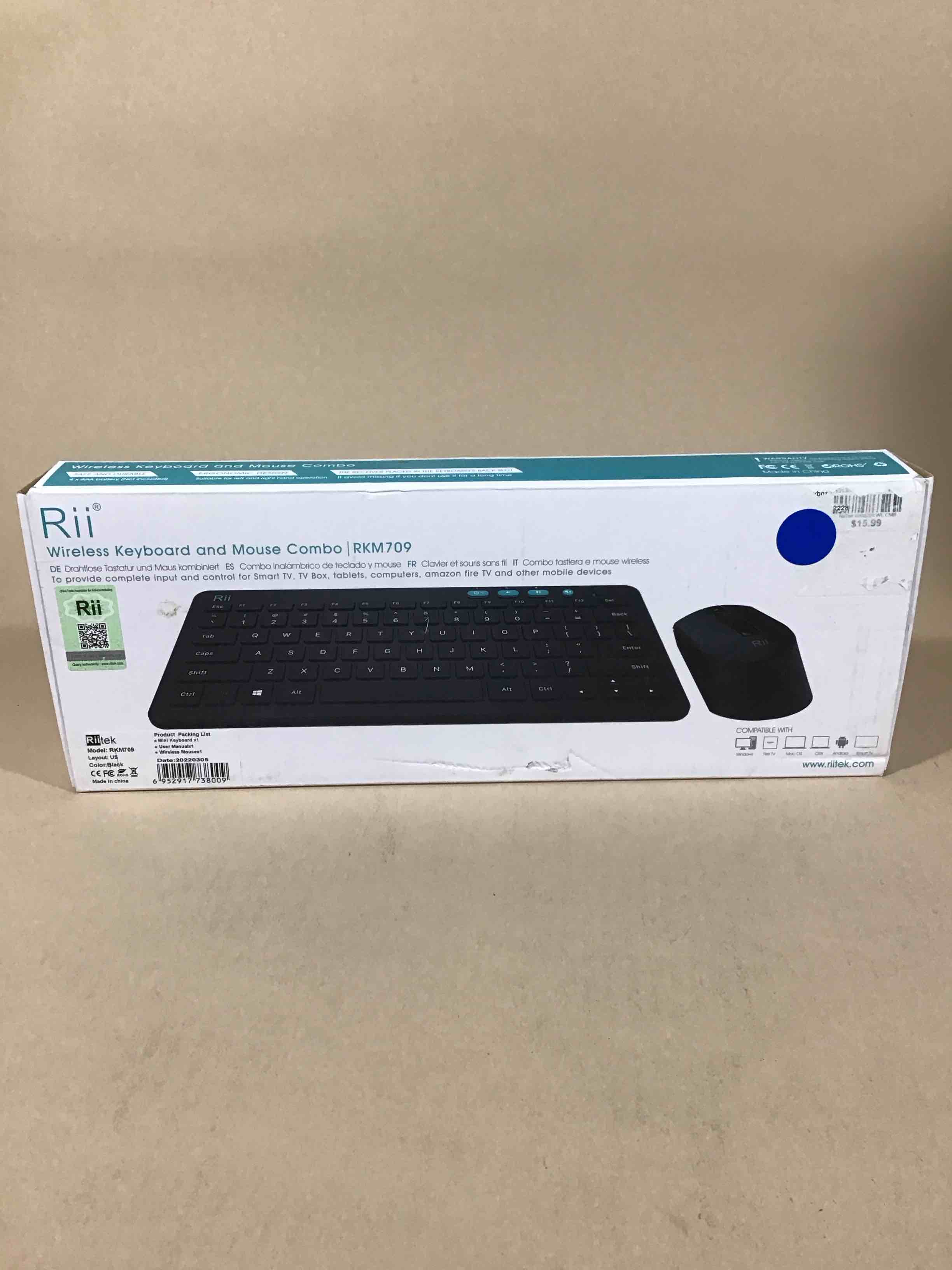 Condition photo showing Good Condition for rii wireless keyboard