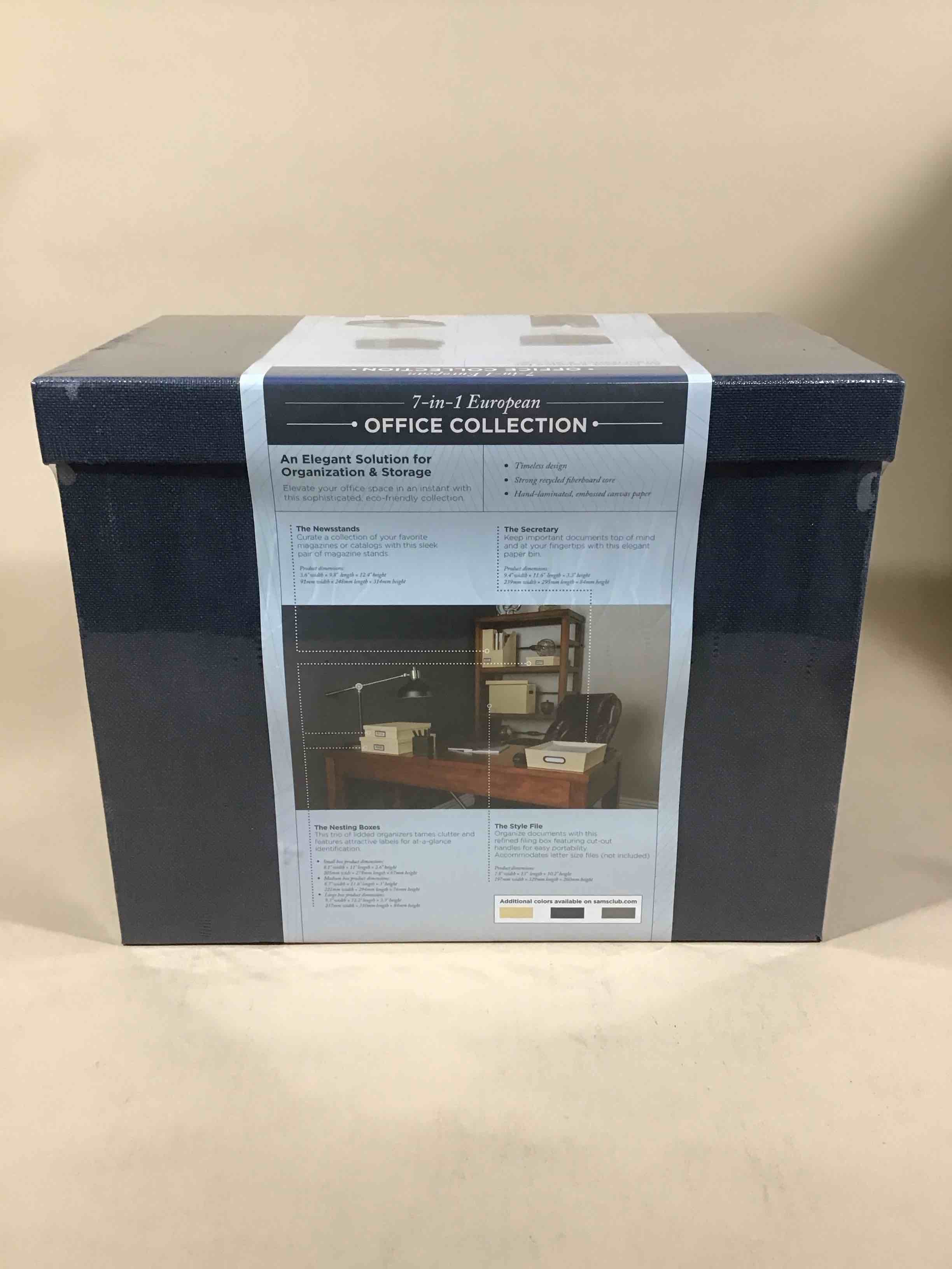 7 in 1 european storage office collection