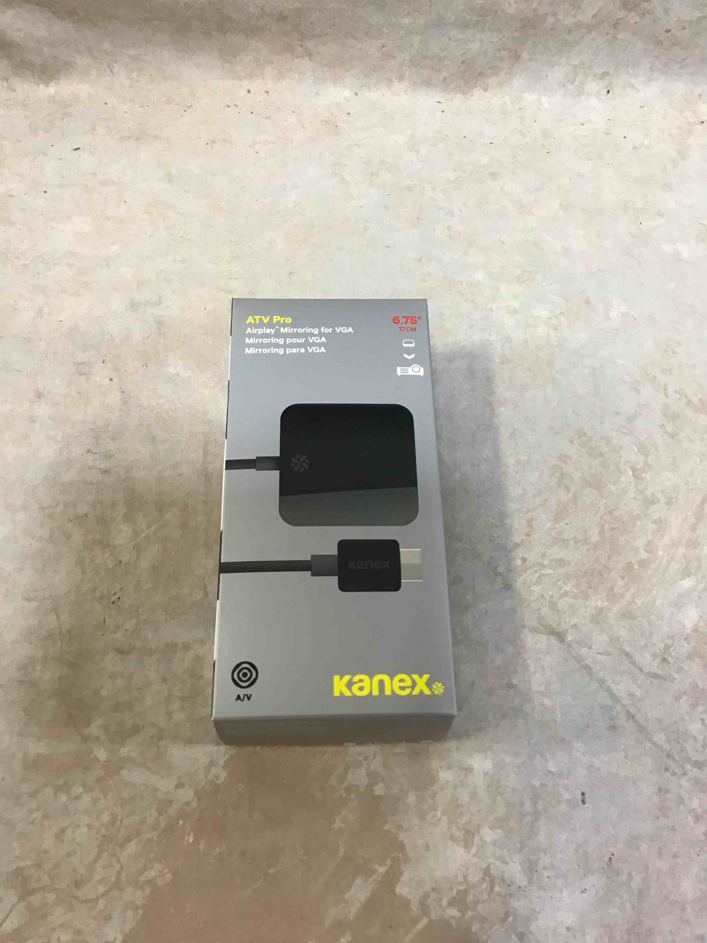 Kanex HDMI to VGA Adapter for Apple TV (2nd-3rd gen)- HDCP Compliant (ATVPROX) (B00VQPAIUK)