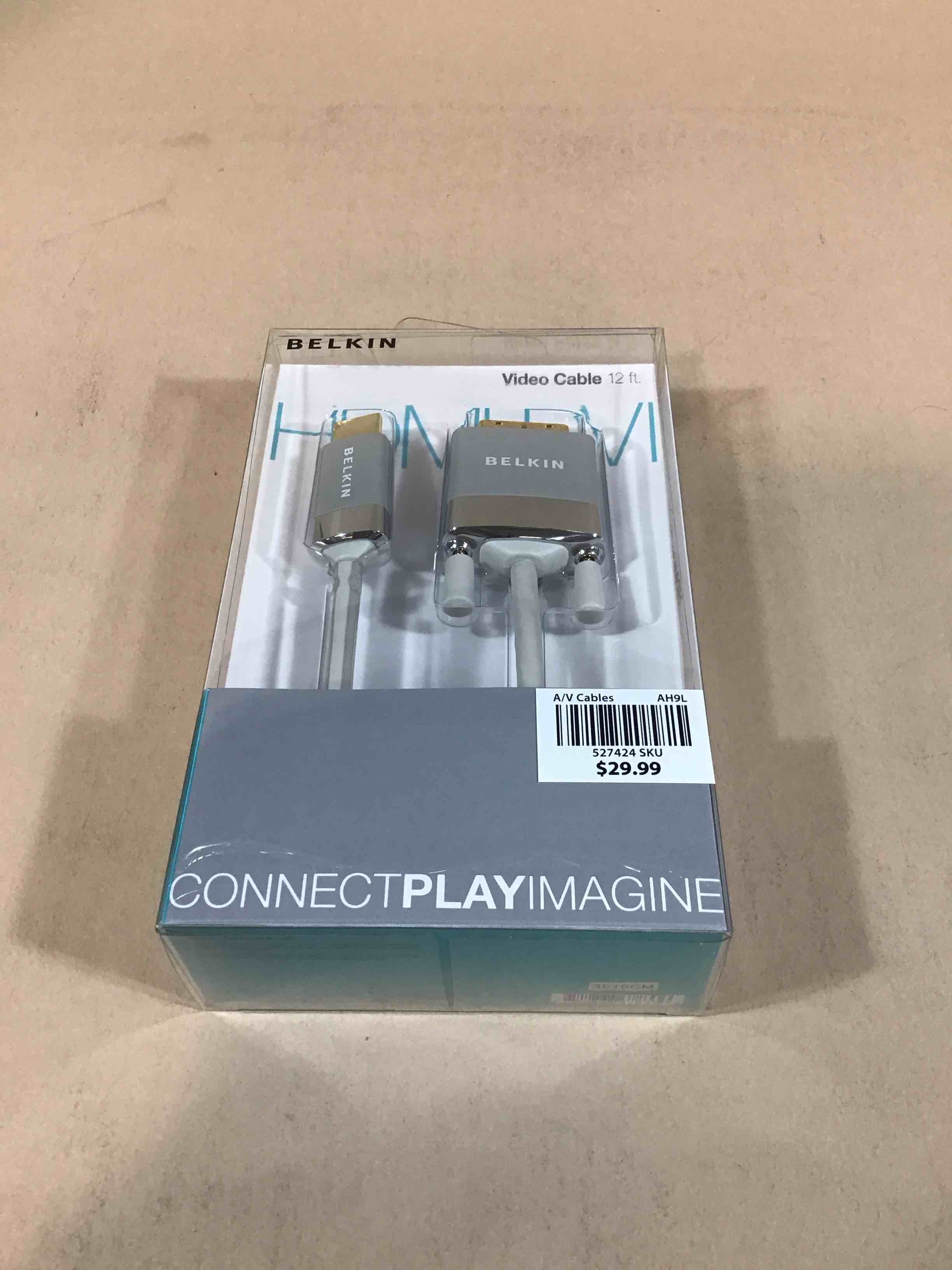 belkin av22401-12-wht hdmi to dvi-d cable adapter