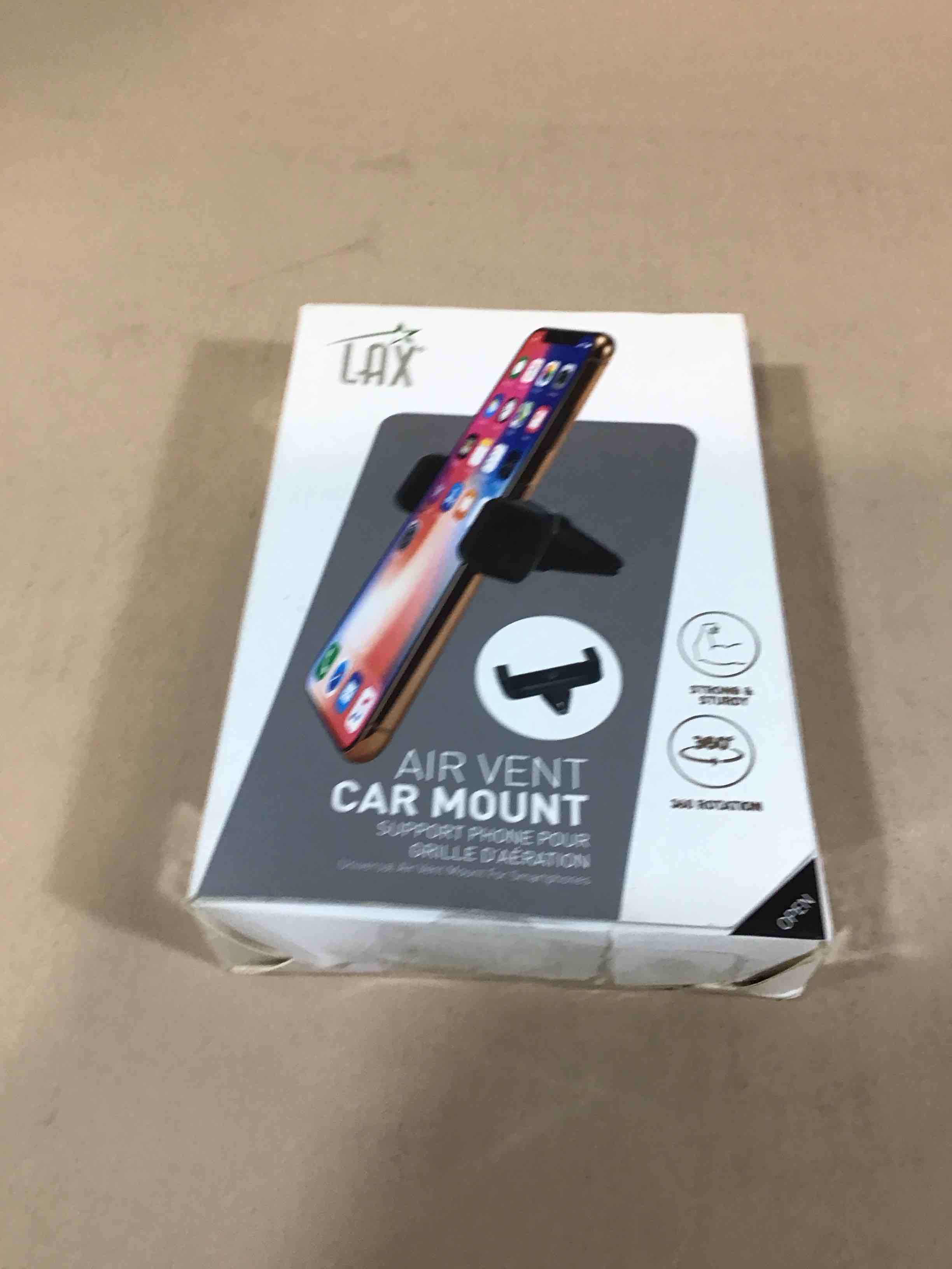 Condition photo showing Good Condition for lax aluminum air vent car mount - black