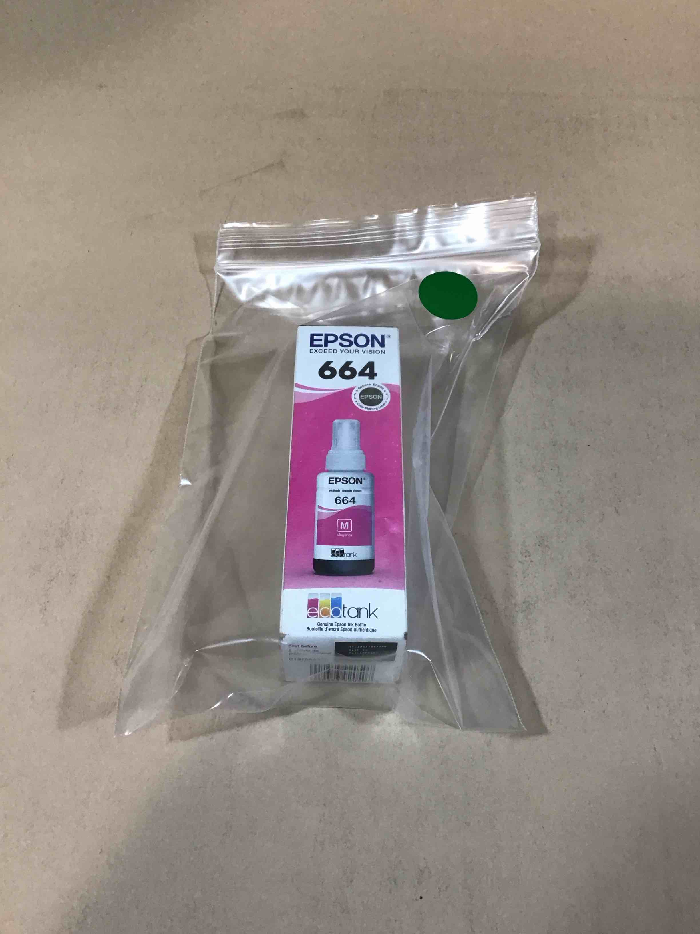 Condition photo showing New/Like New for epson - 664 ink bottle - magenta
