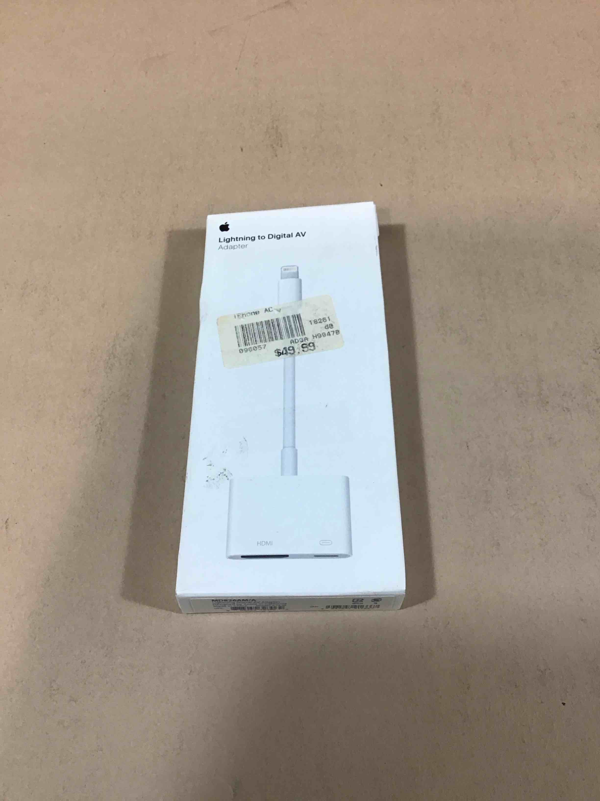 Condition photo showing Good Condition for apple - lightning digital a/v adapter - white