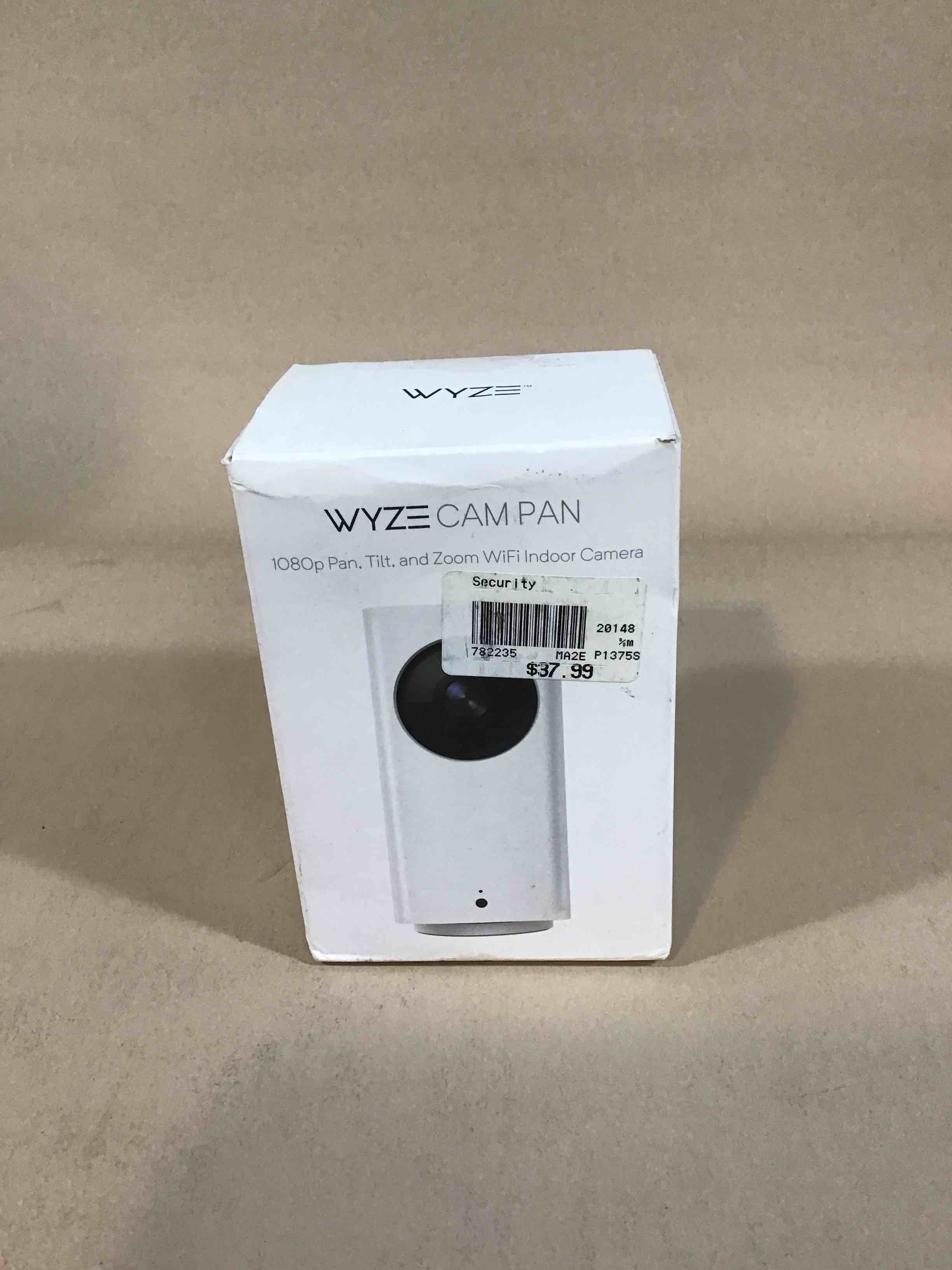 wyze cam pan 1080p pan/tilt/zoom wifi indoor smart home security camera with night vision  2-way audio
