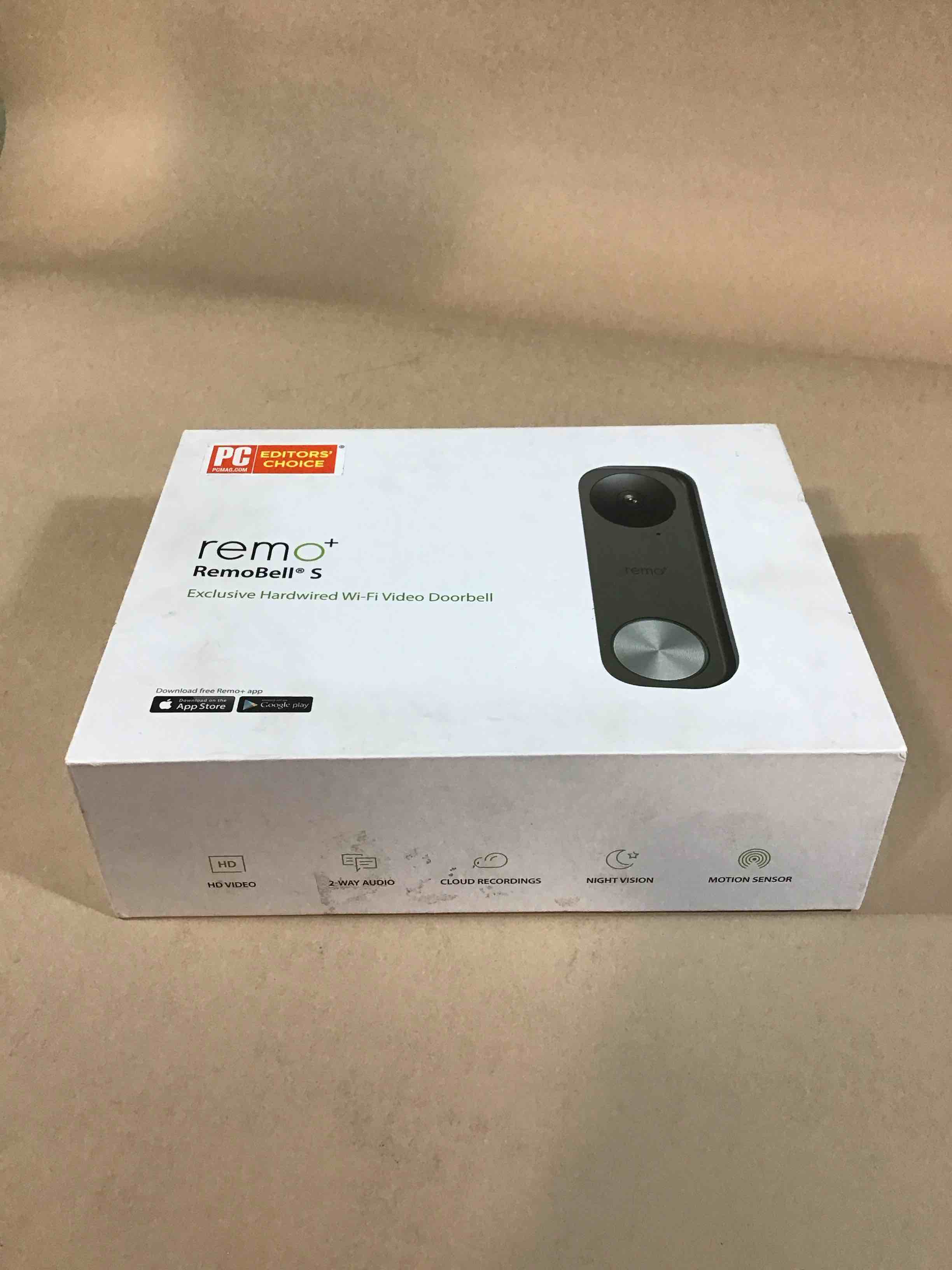 remo+ remobell s fast-responding smart video doorbell