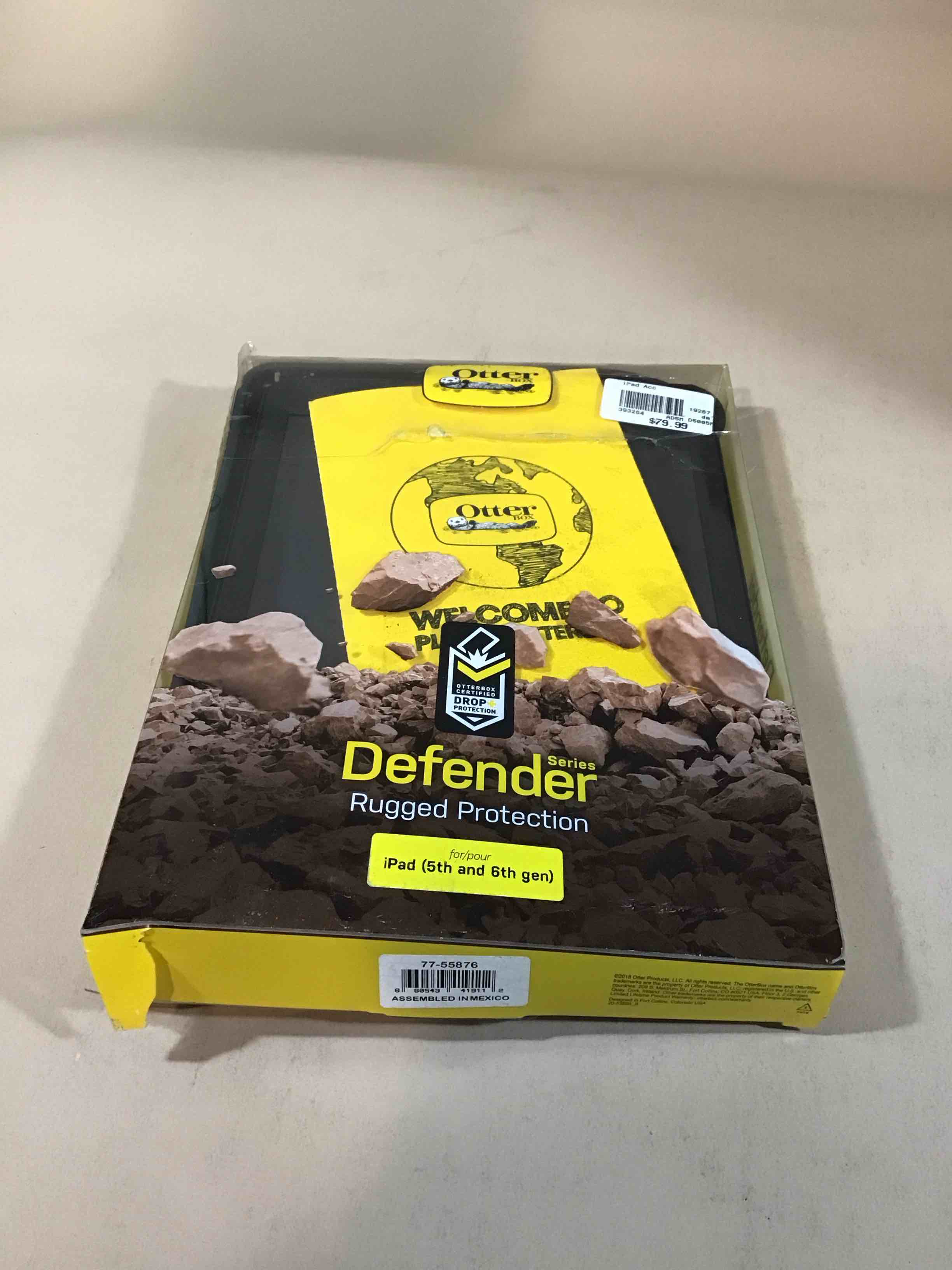 otterbox - defender tablet case ipad 9.7  (2017) (black)