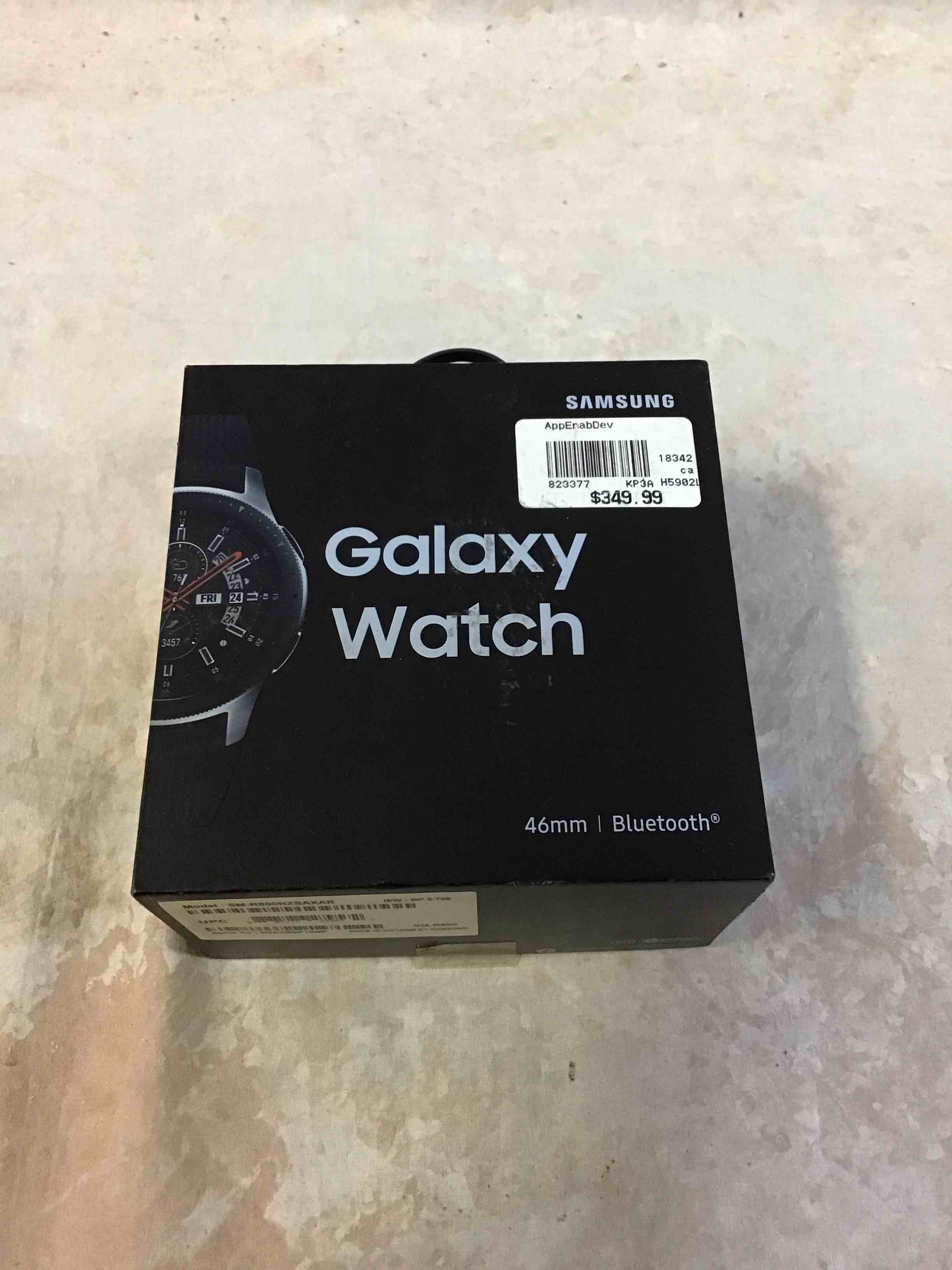 Condition photo showing Good Condition for samsung - galaxy watch smartwatch 46mm stainless steel