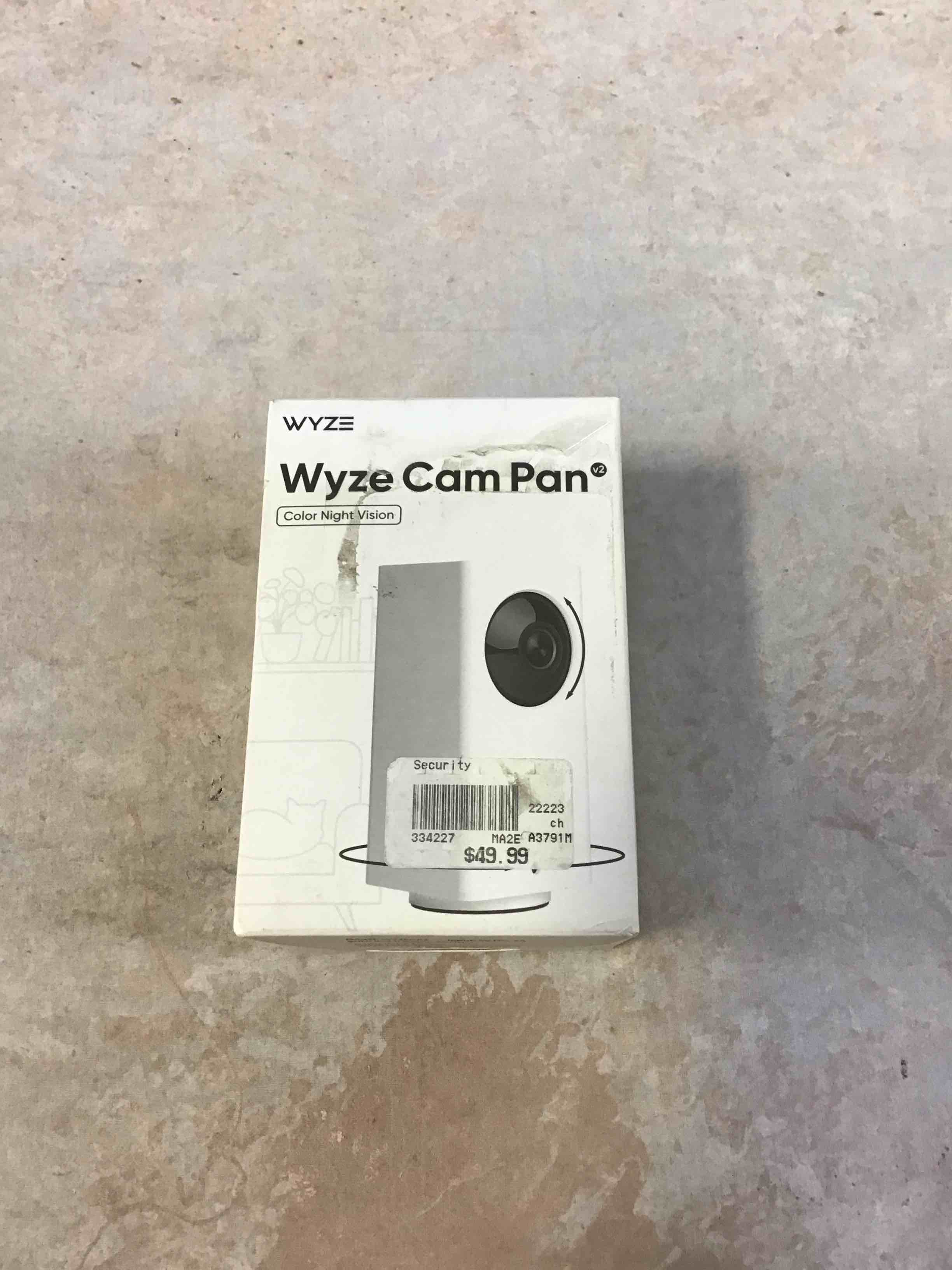 Condition photo showing Good Condition for wyze - pan v2 indoor wired 1080p hd securtiy camera - white
