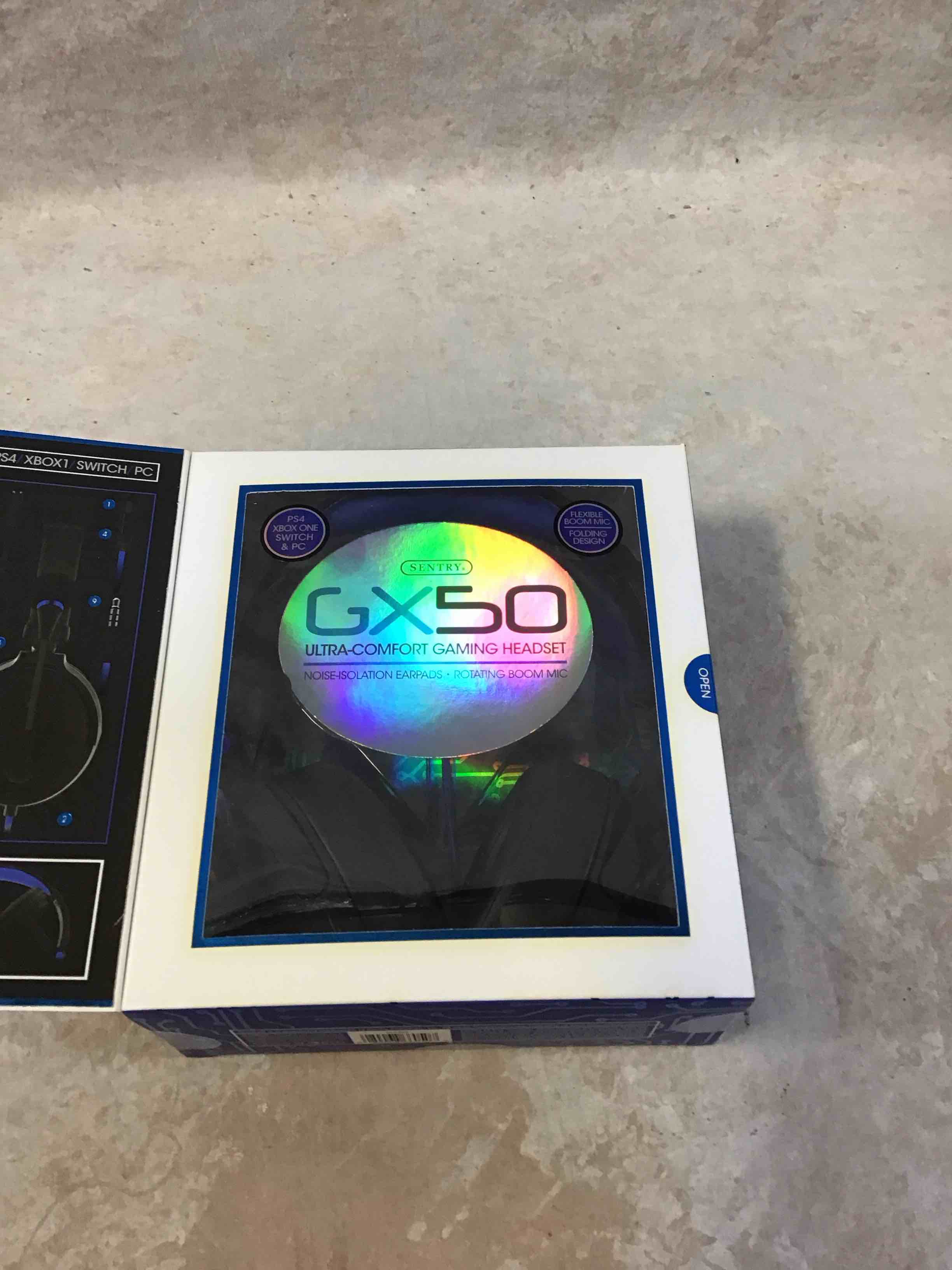 Condition photo showing New/Like New for sentry gx50 gaming headphones