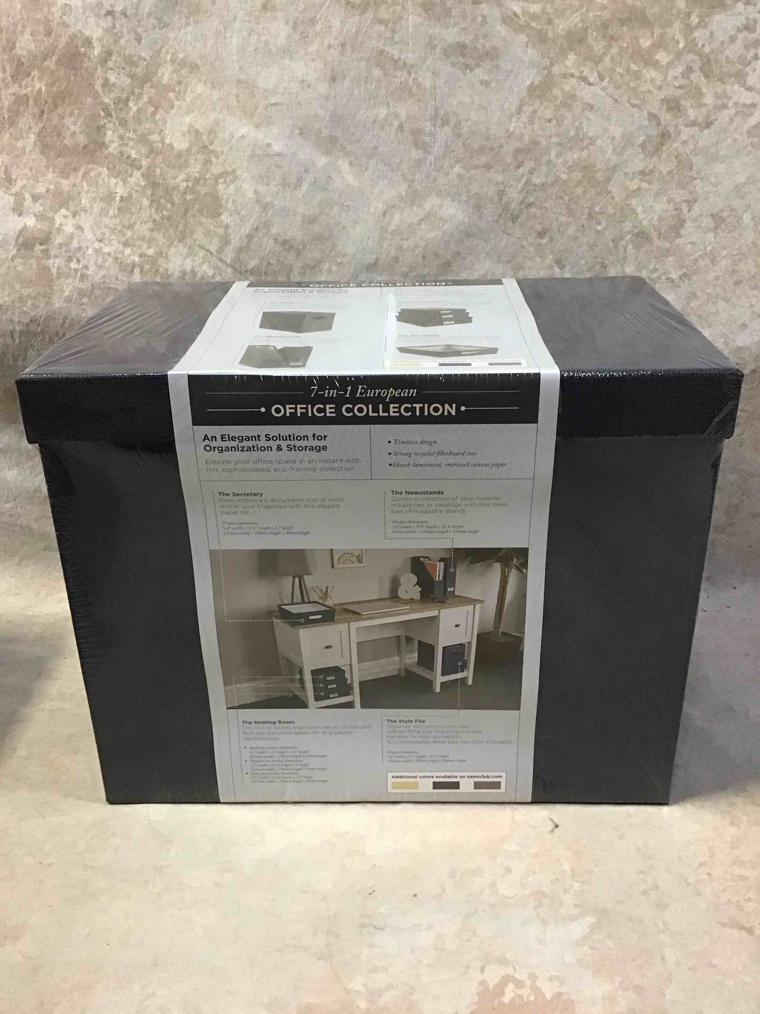 Condition photo showing New/Like New for 7 in 1 european storage office collection 