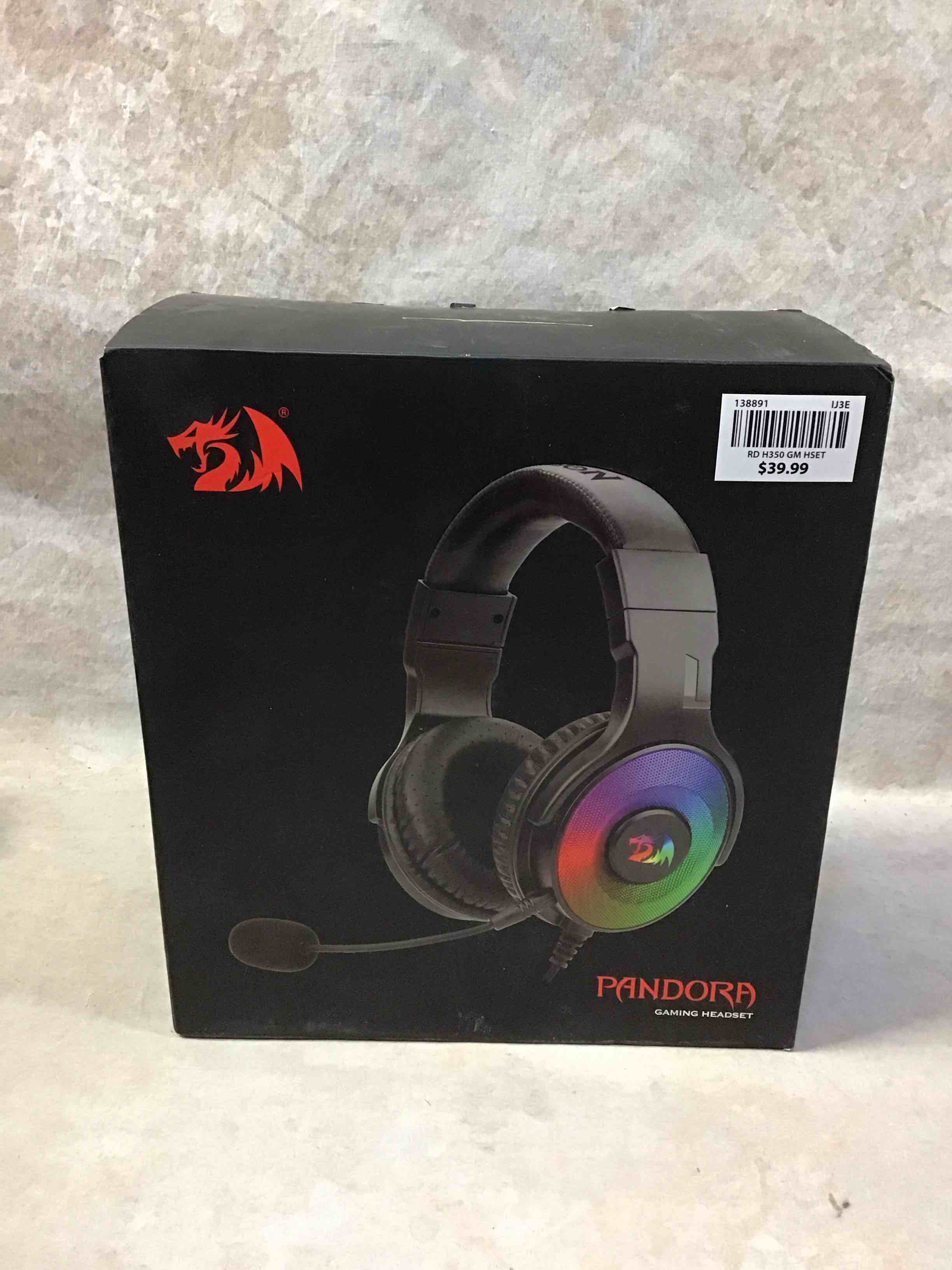 Condition photo showing Good Condition for redragon - h350 rgb pandora wired 7.1 surround gaming headset - black