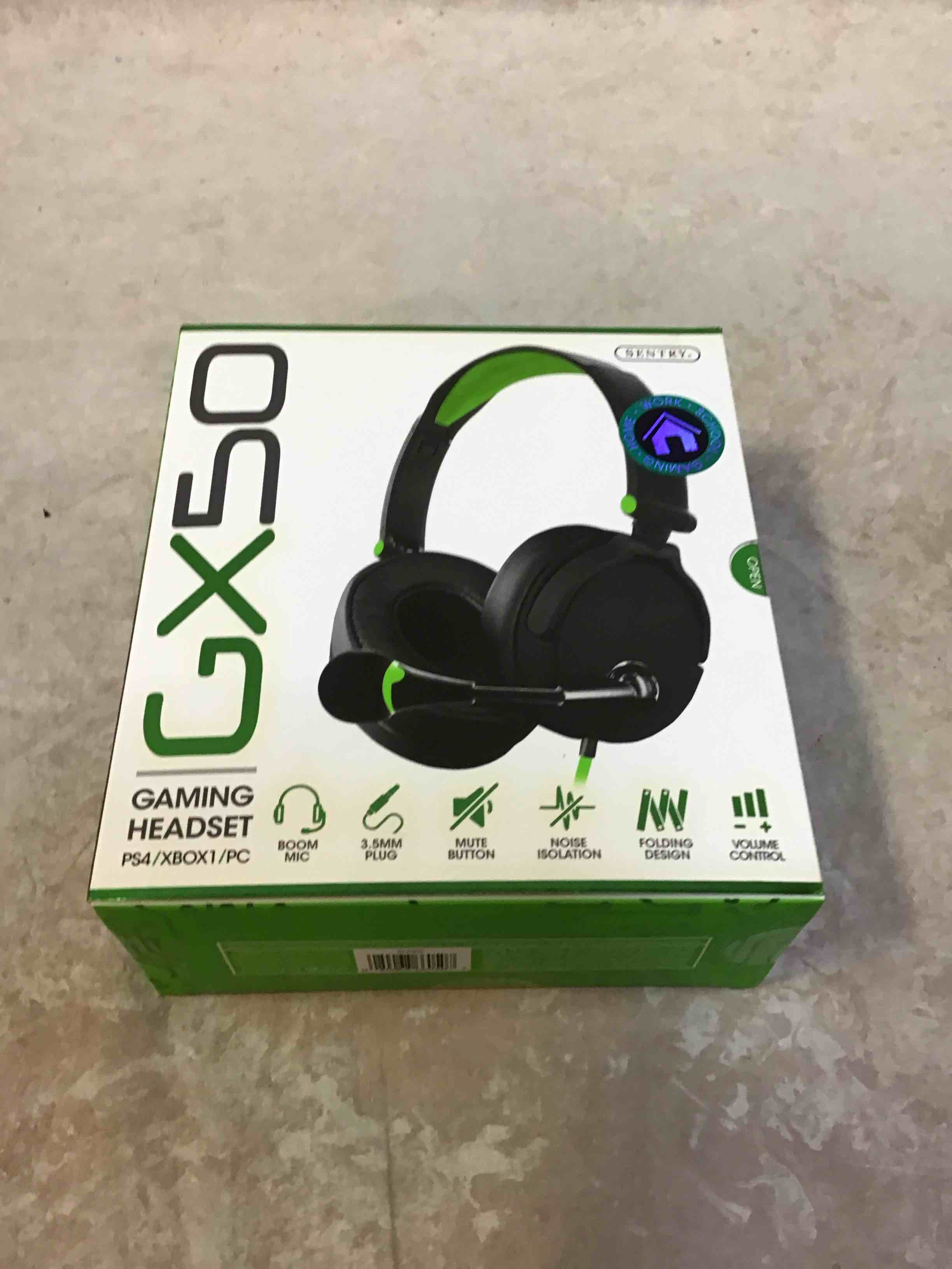 sentry gx50 gaming headphones
