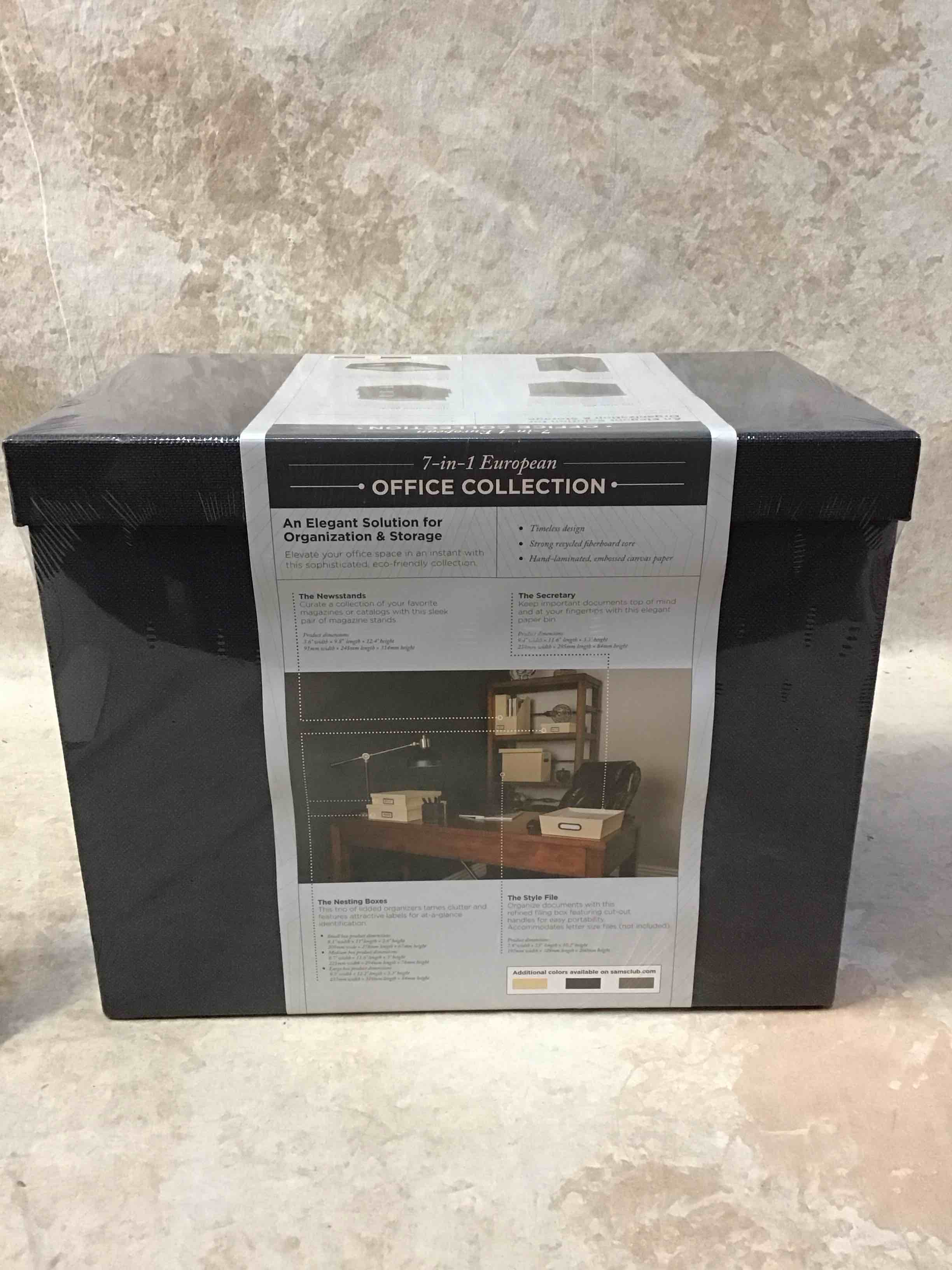7 in 1 european storage office collection