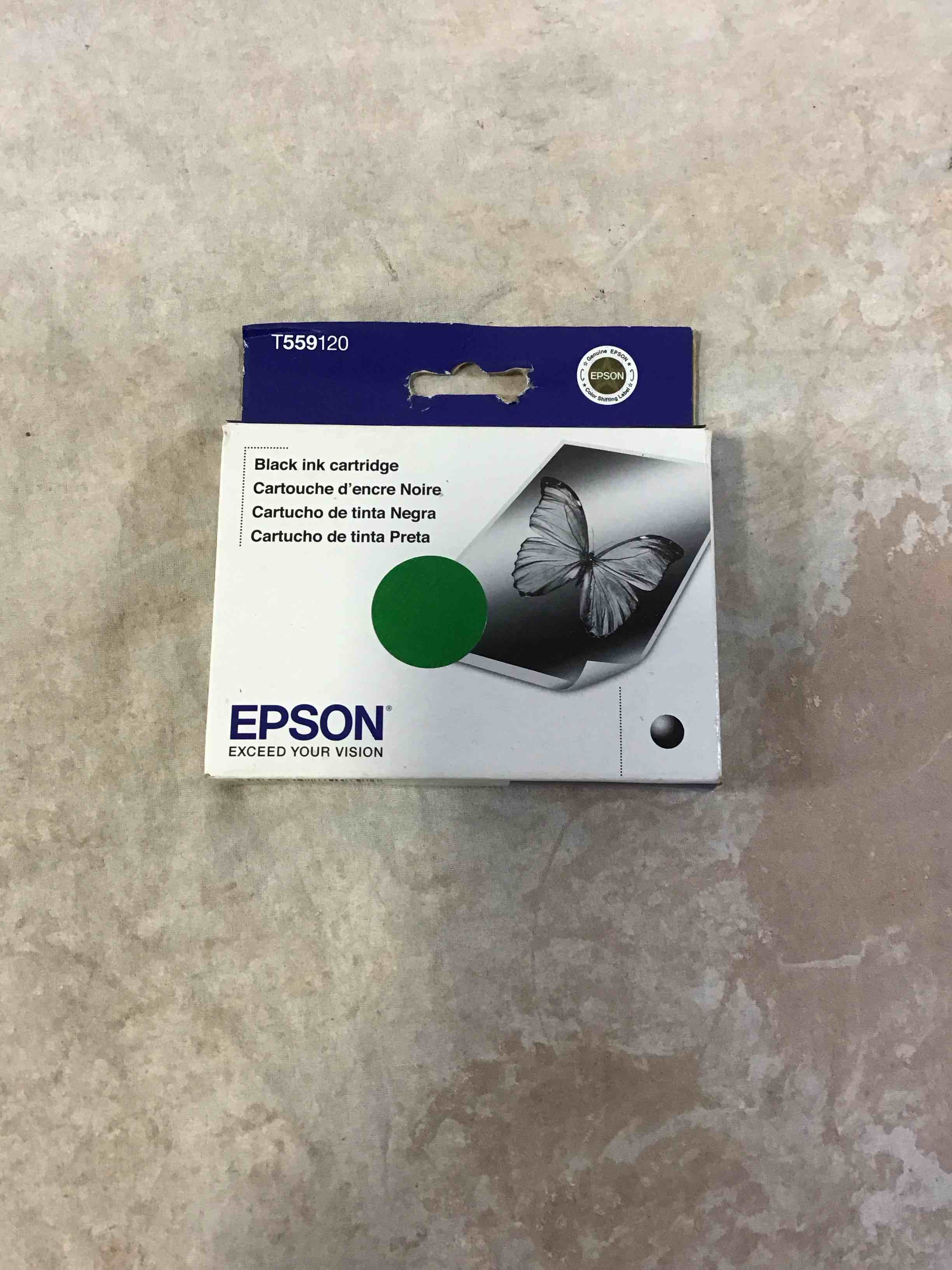 Condition photo showing New/Like New for epson t559120 ink  black