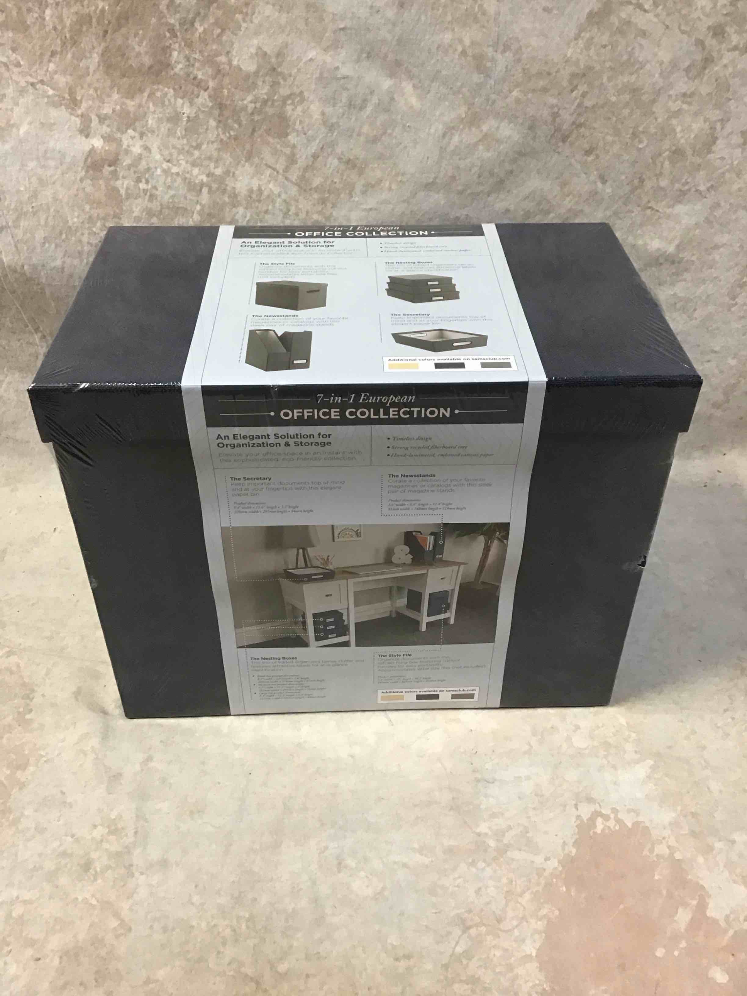 Condition photo showing New/Like New for 7 in 1 european storage collection