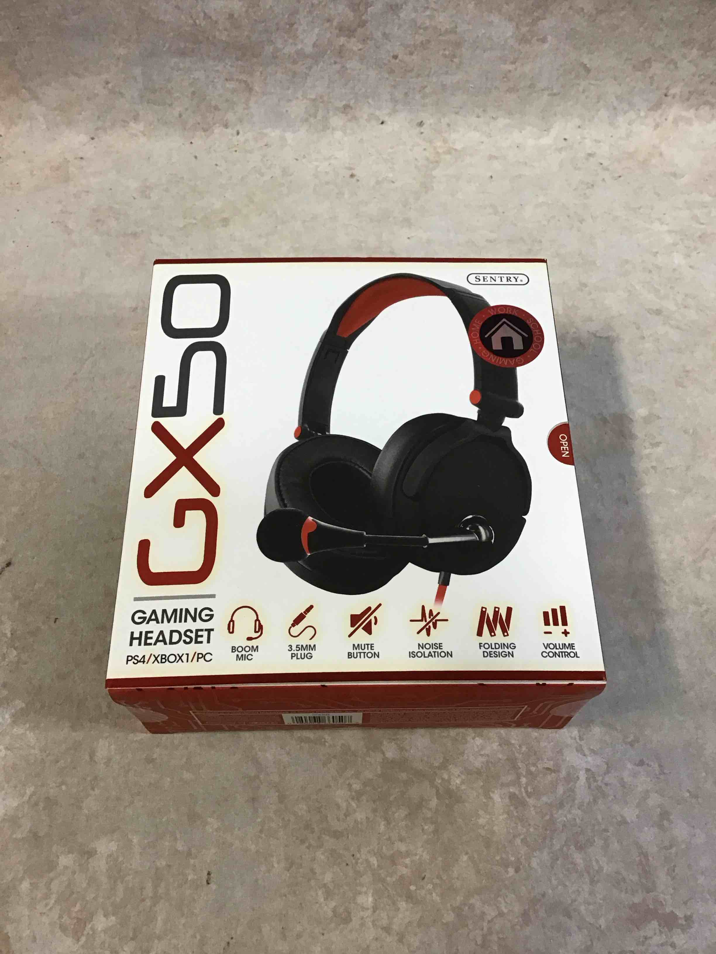 SENTRY GX50 GAMING HEADPHONES