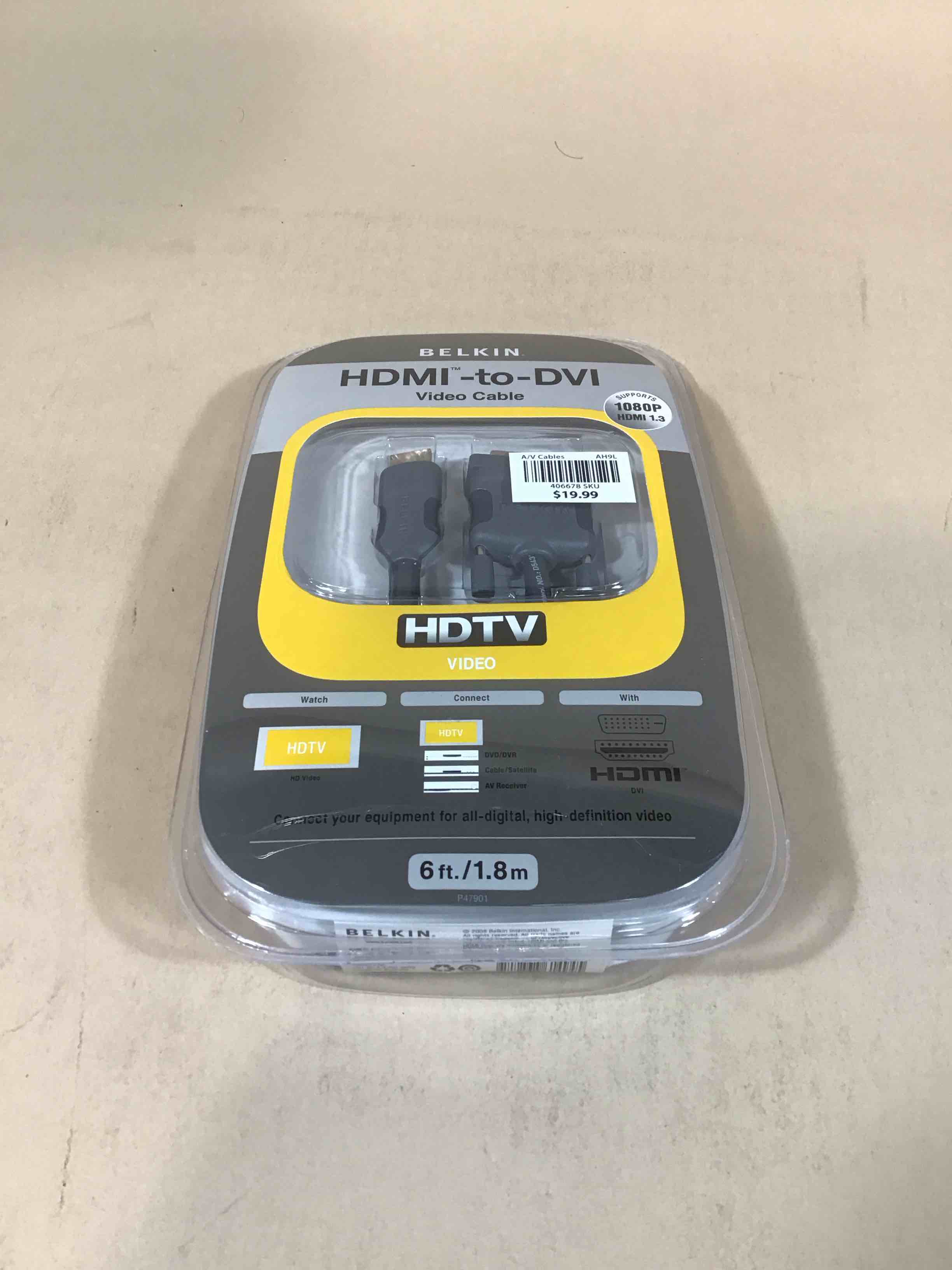 Belkin HDMi to DVI-D Cable