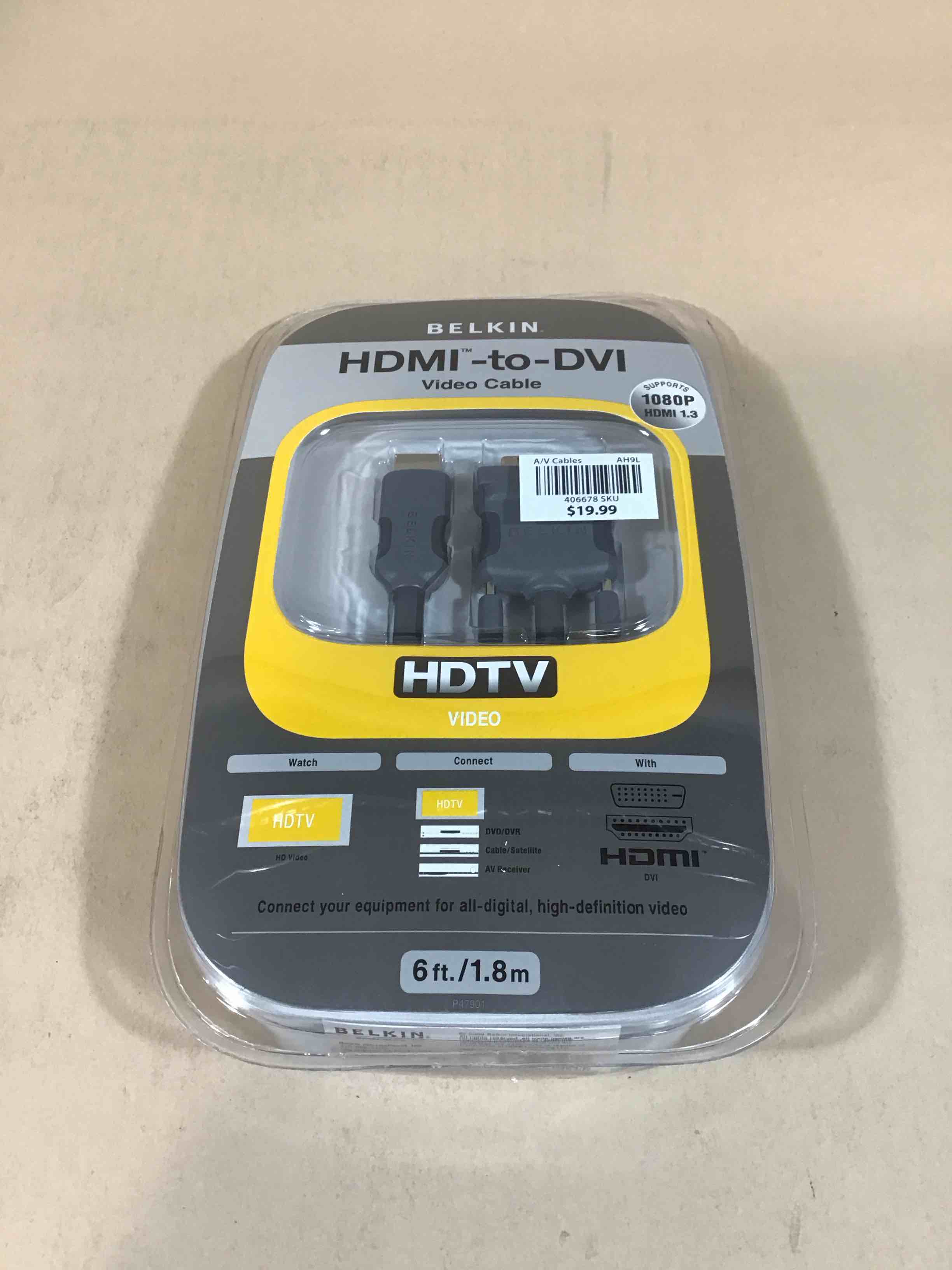 belkin hdmi to dvi-d cable