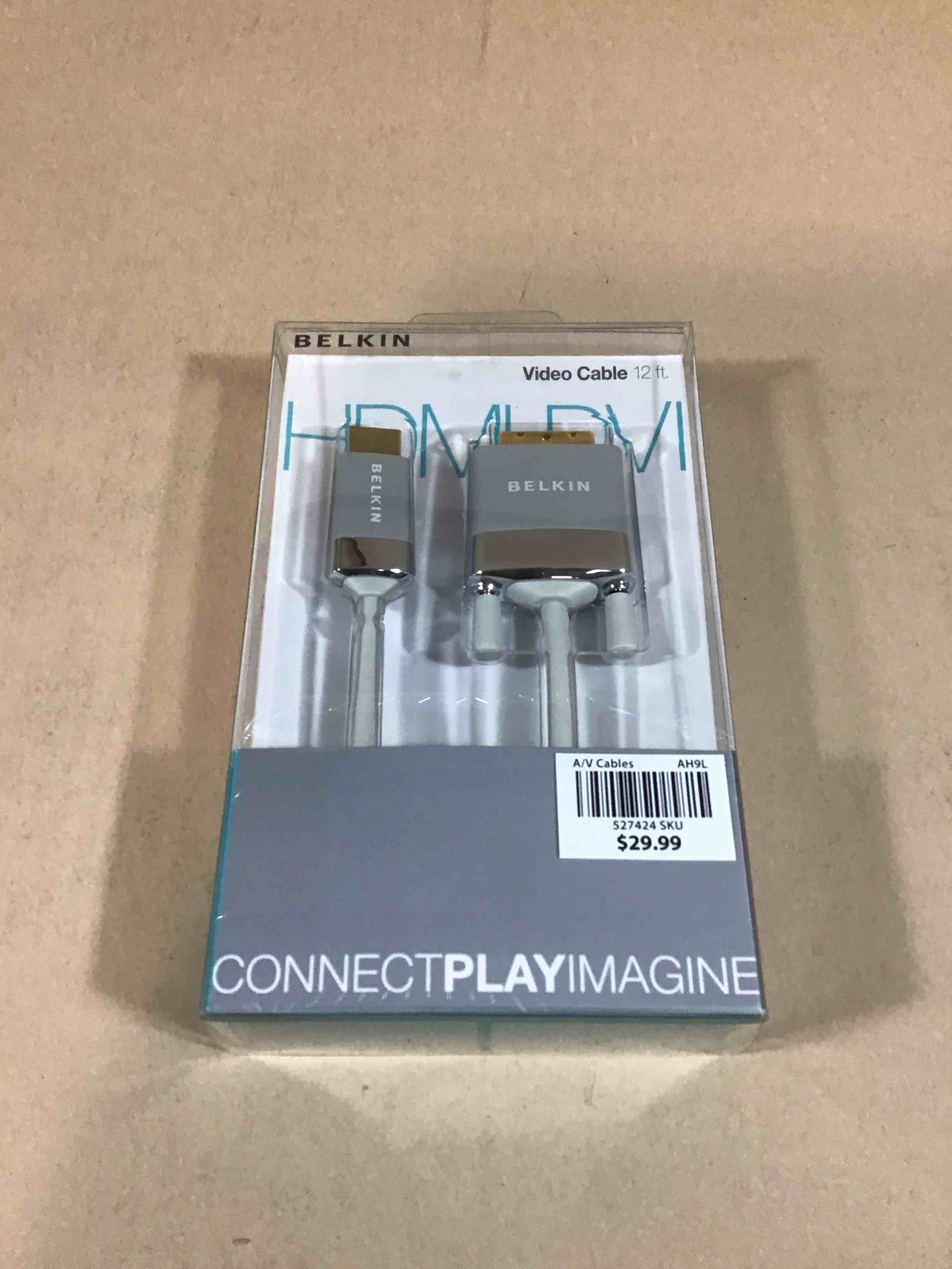 belkin av22401-12-wht hdmi to dvi-d cable adapter