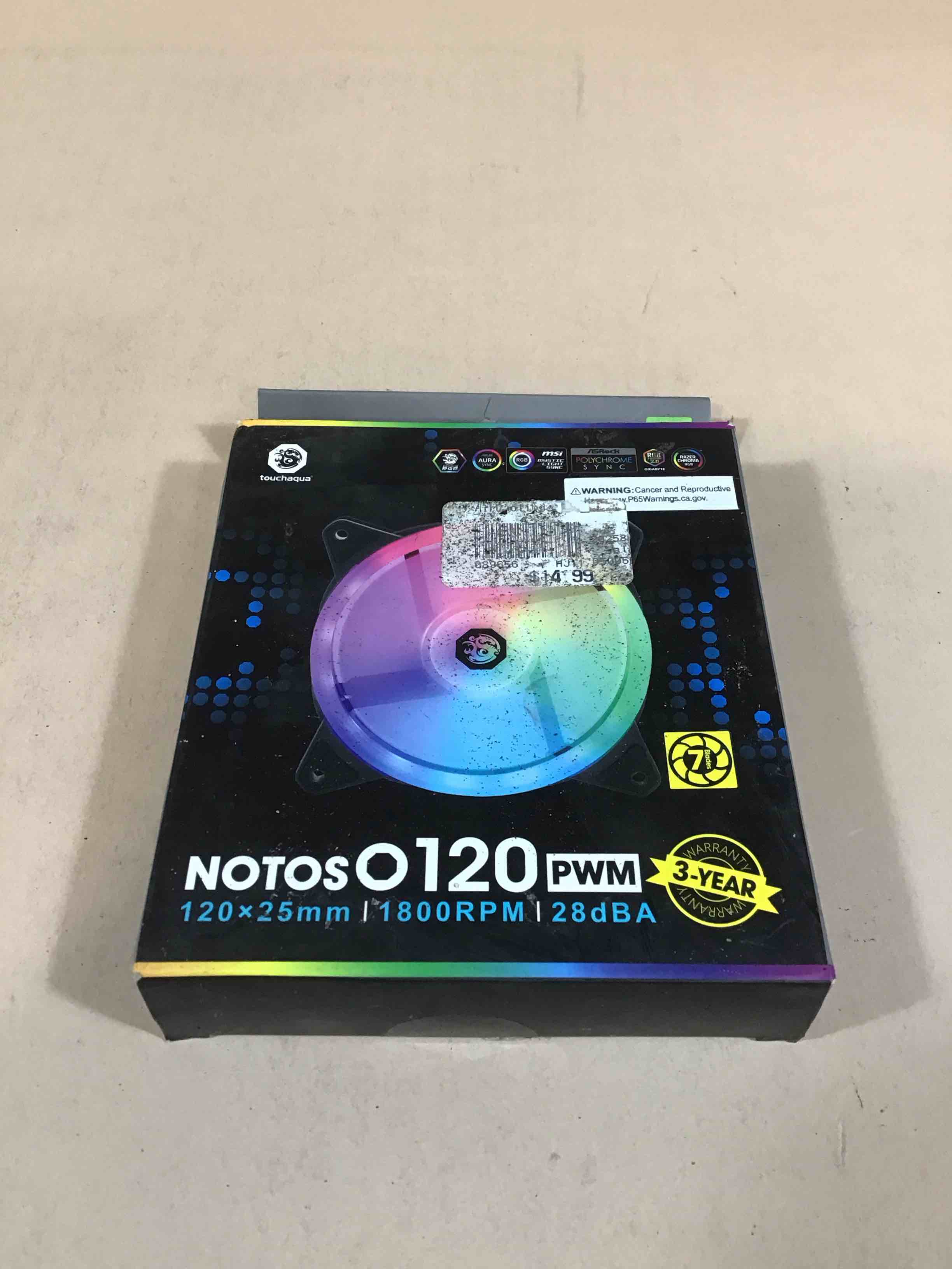 touchaqua notos 120 pwm rgb fan