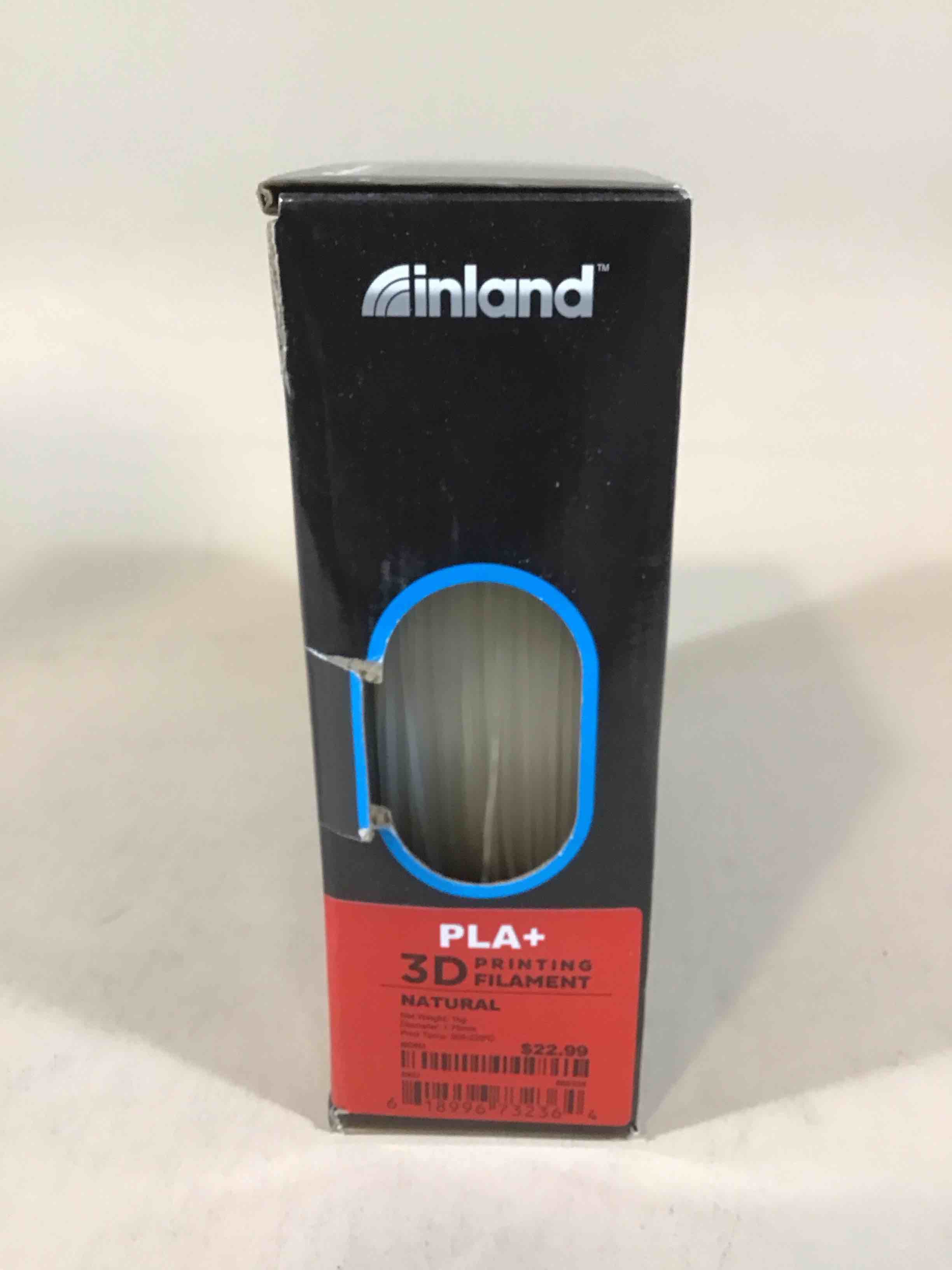inland pla+ 3d printing filament 1.75mm