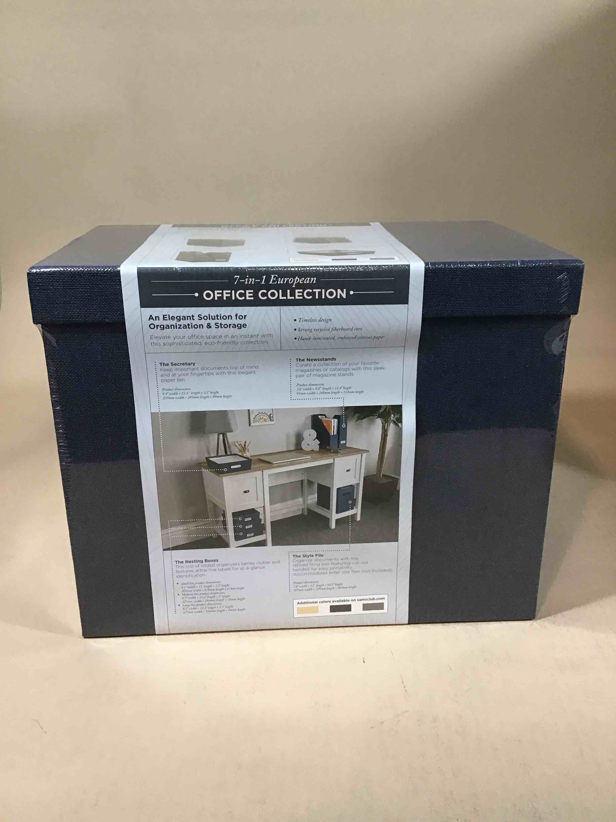 7 in 1 european storage office collection