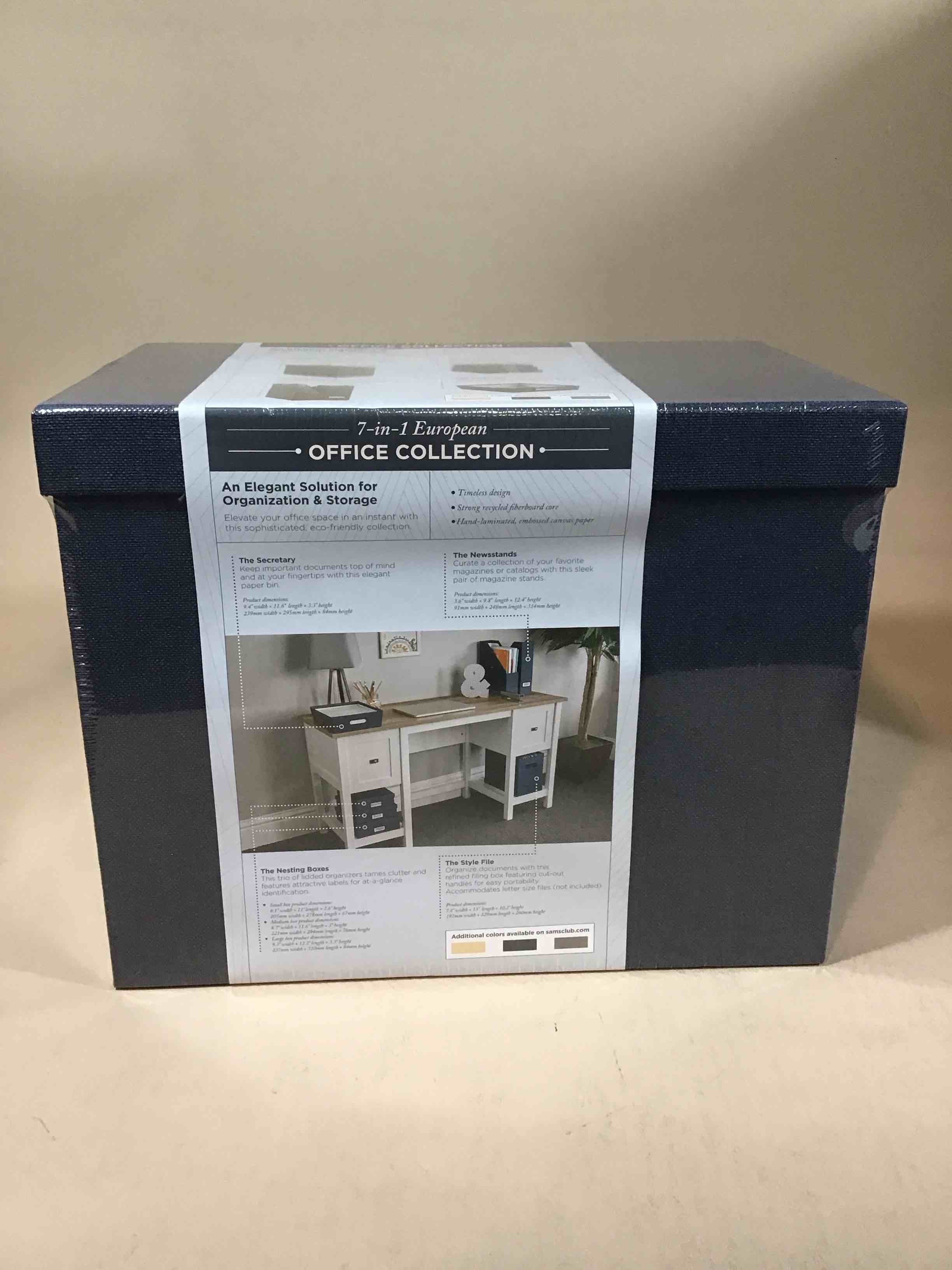 Condition photo showing New/Like New for 7 in 1 european storage office collection
