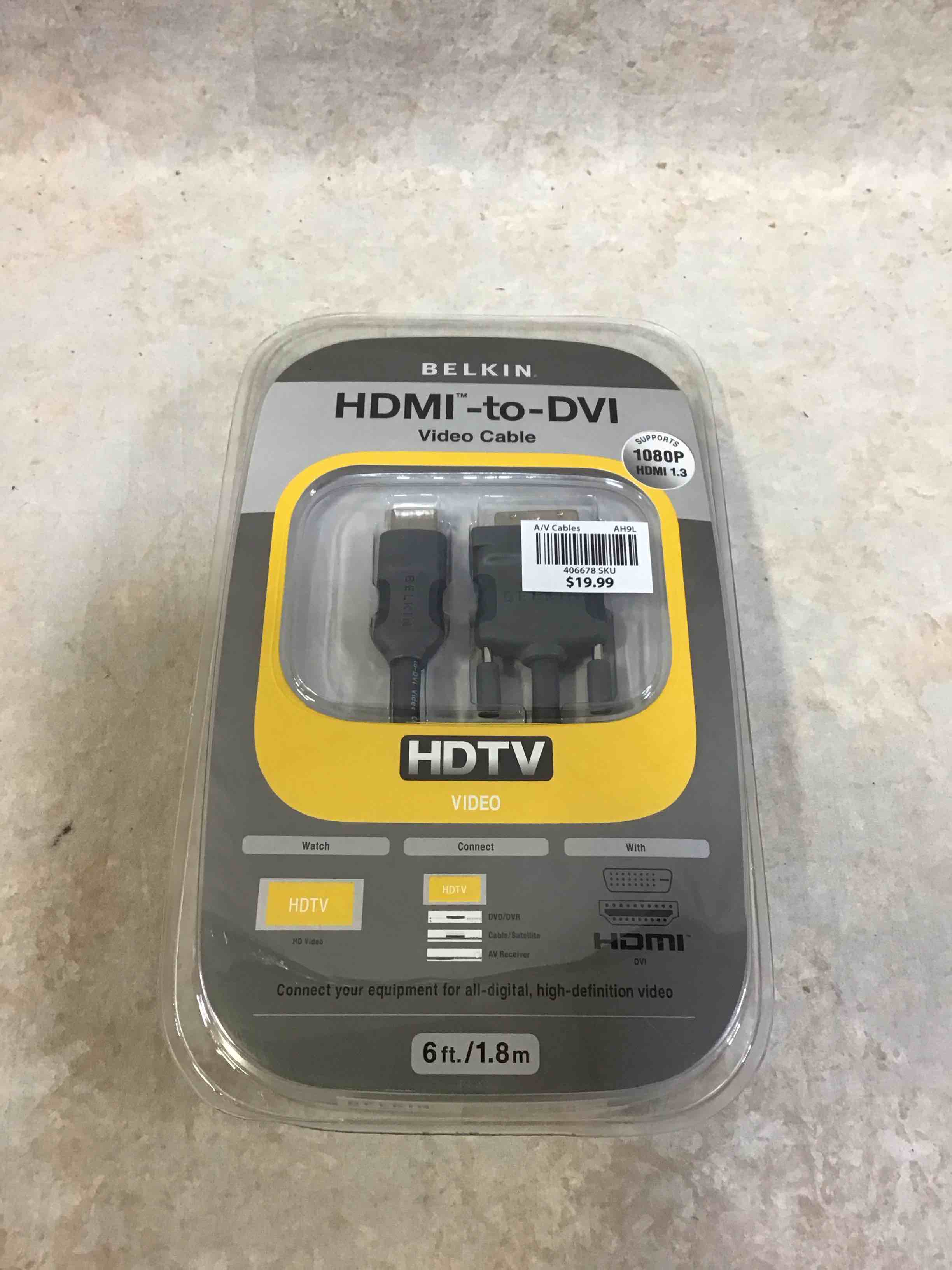belkin hdmi to dvi-d cable