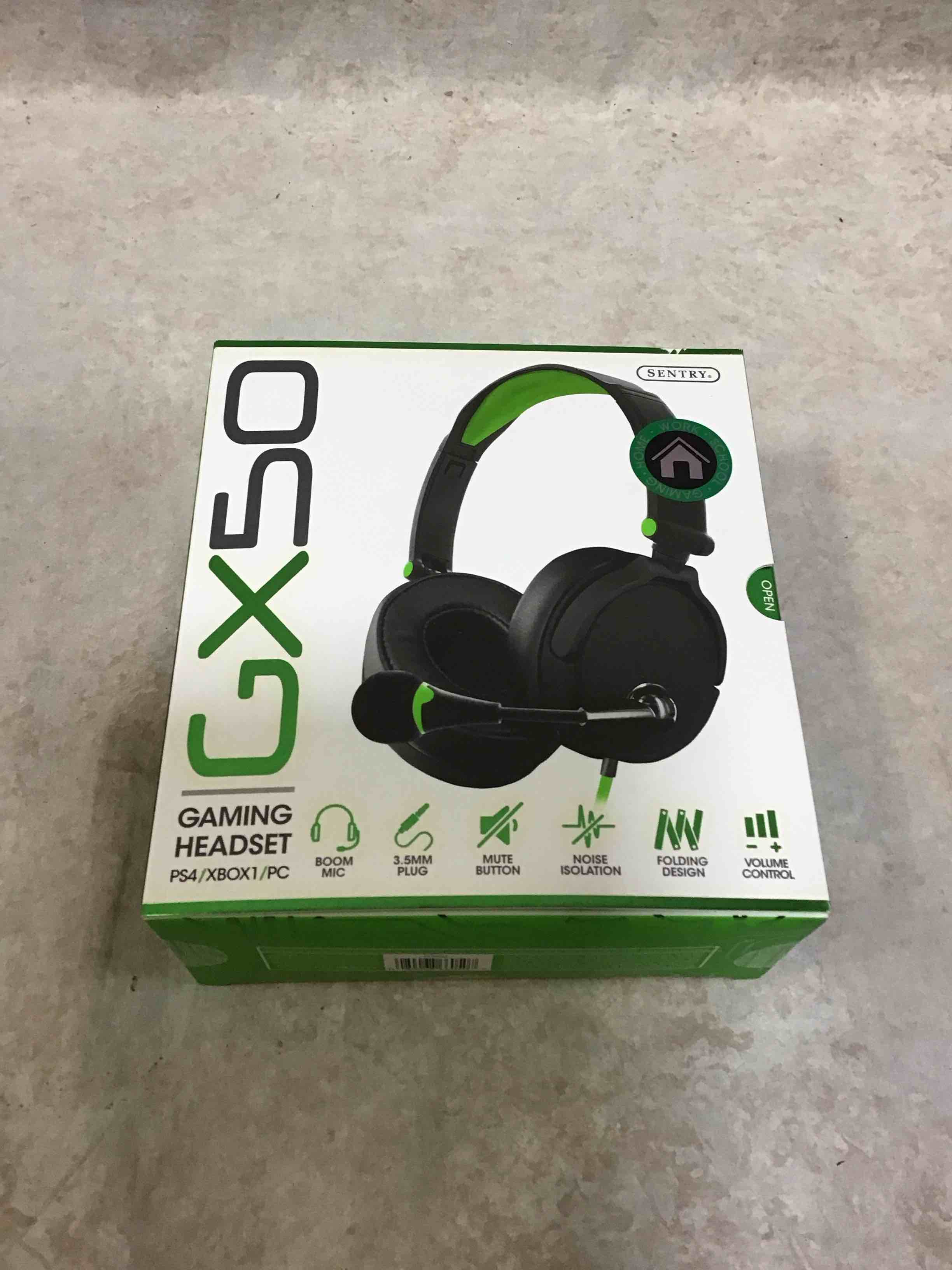 SENTRY GX50 GAMING HEADPHONES