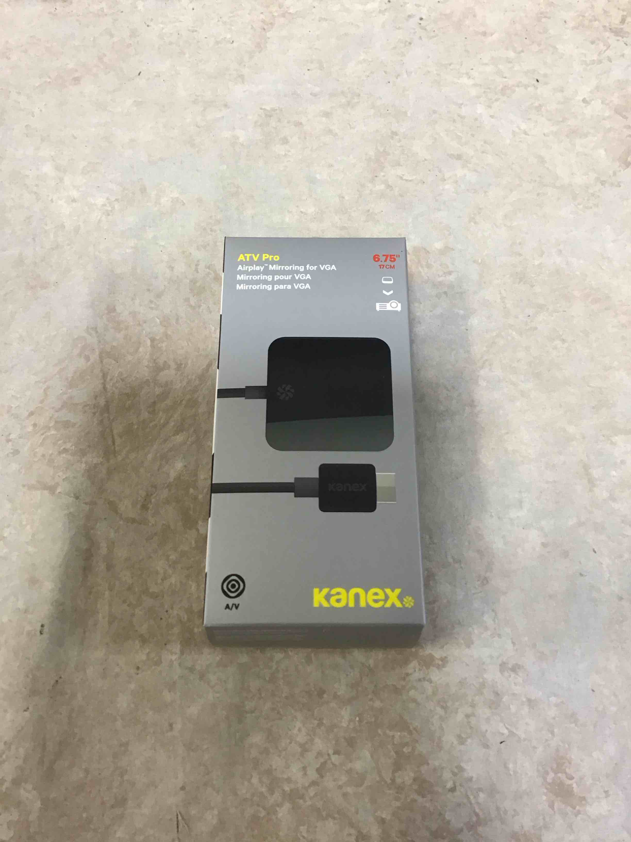 Kanex HDMI to VGA Adapter for Apple TV (2nd-3rd gen)- HDCP Compliant (ATVPROX) (B00VQPAIUK)