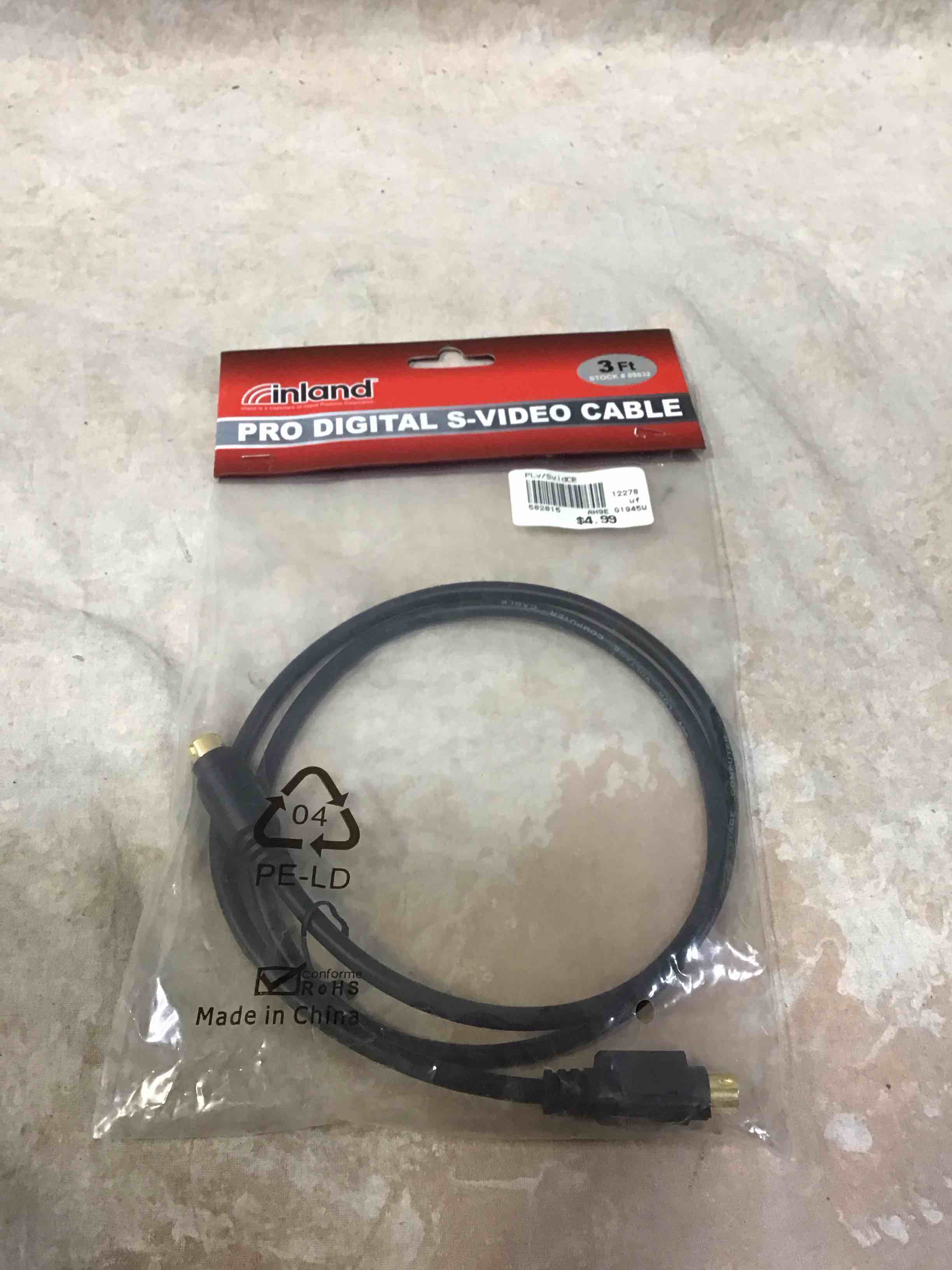 inland pro digital S video Cable