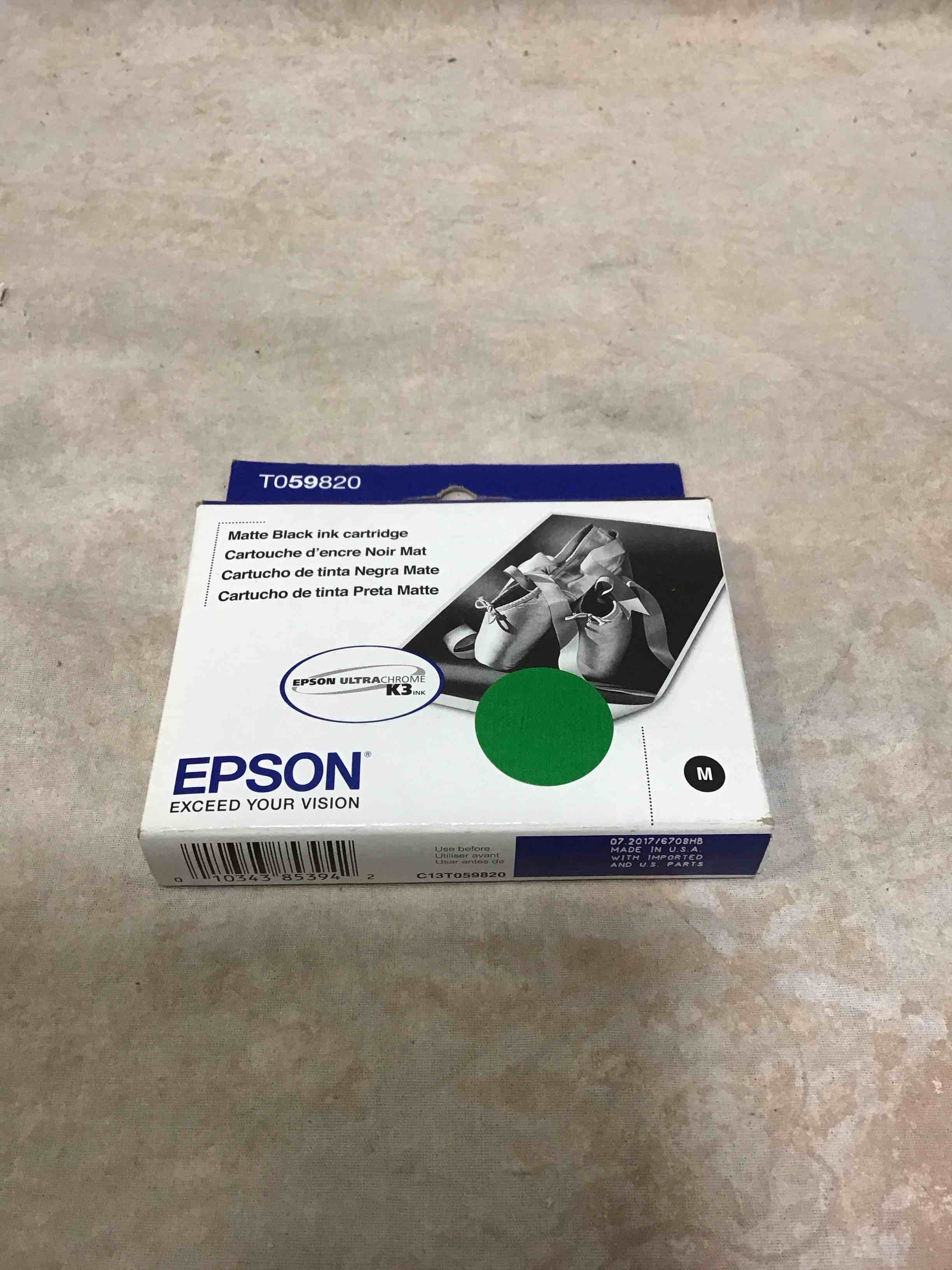 epson t059 matte black ink cartridge