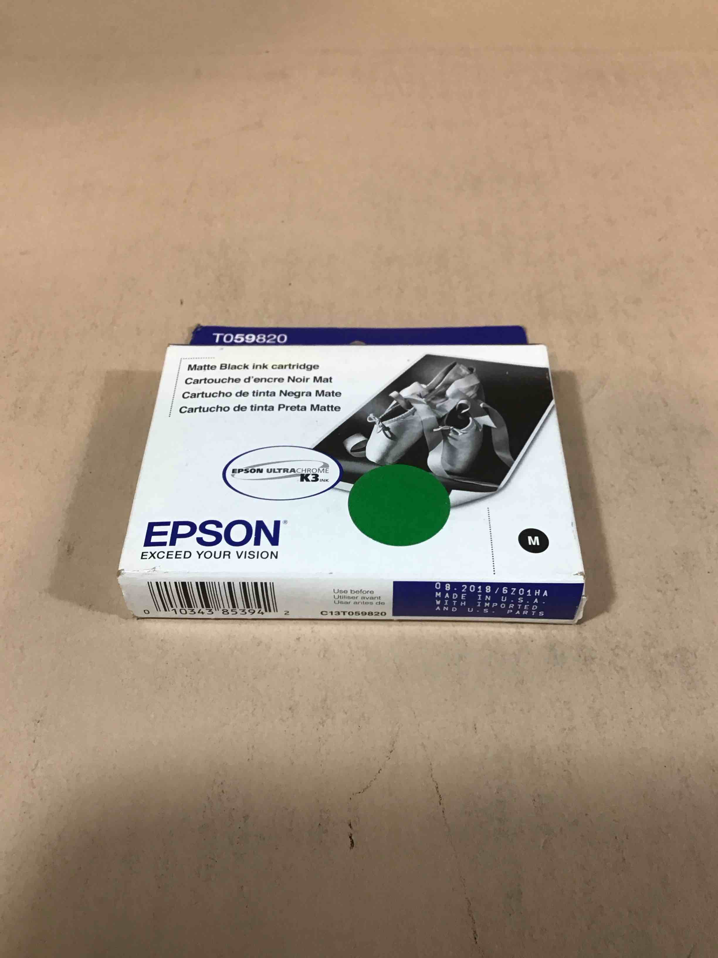 epson t059 matte black ink cartridge
