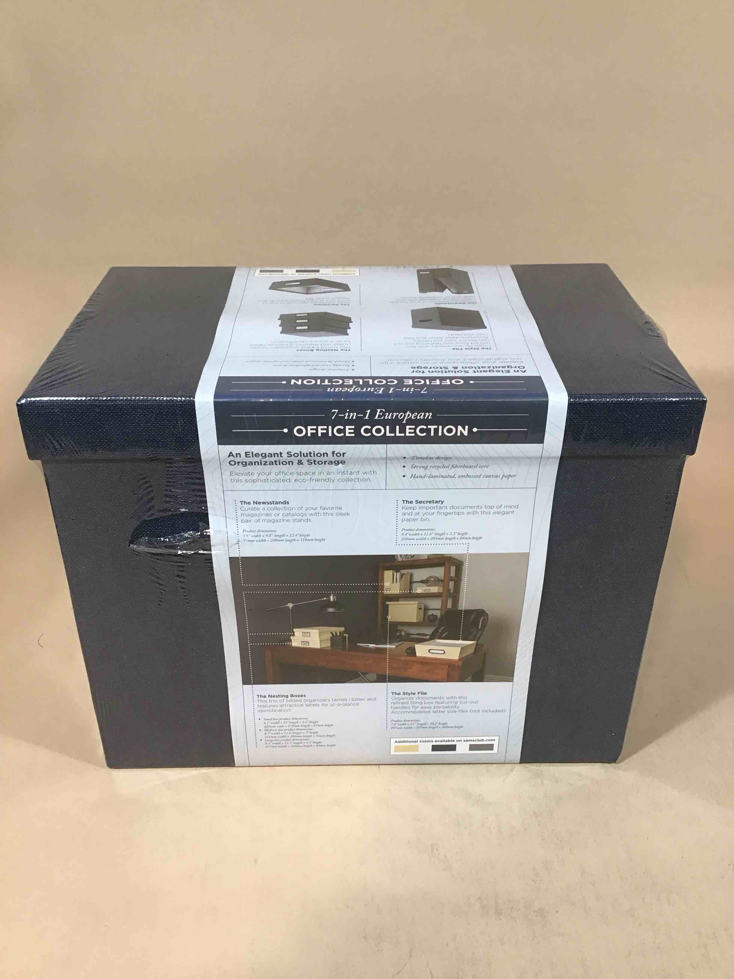 Condition photo showing New/Like New for 7 in 1 european storage office collection