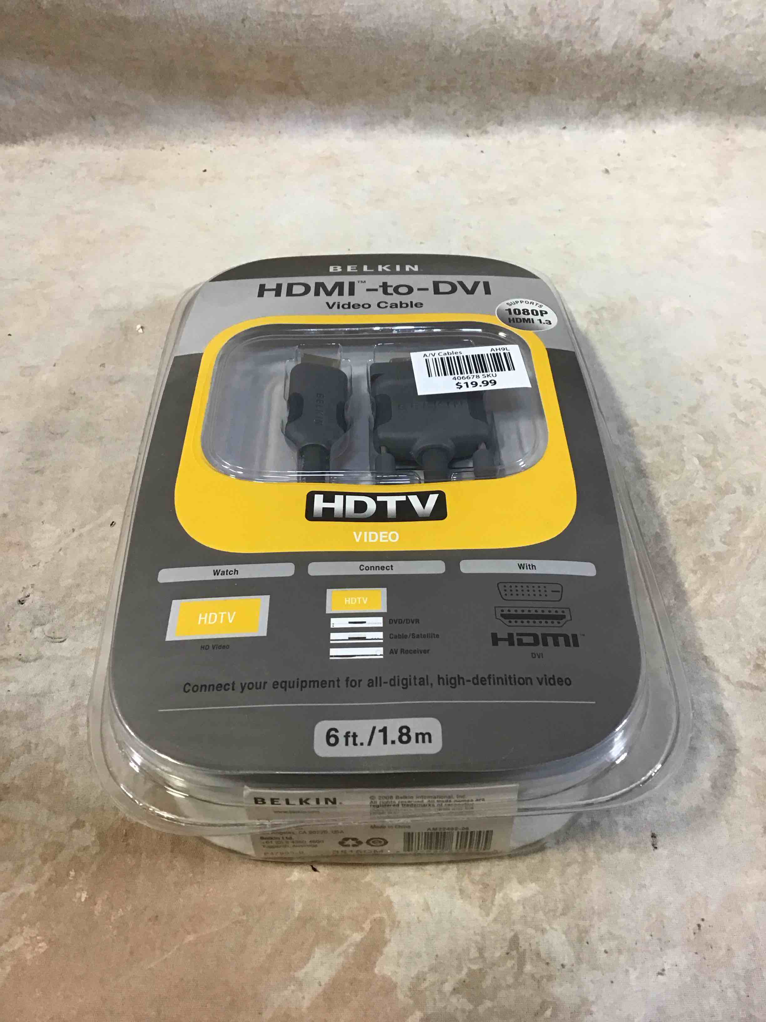 belkin hdmi to dvi-d cable