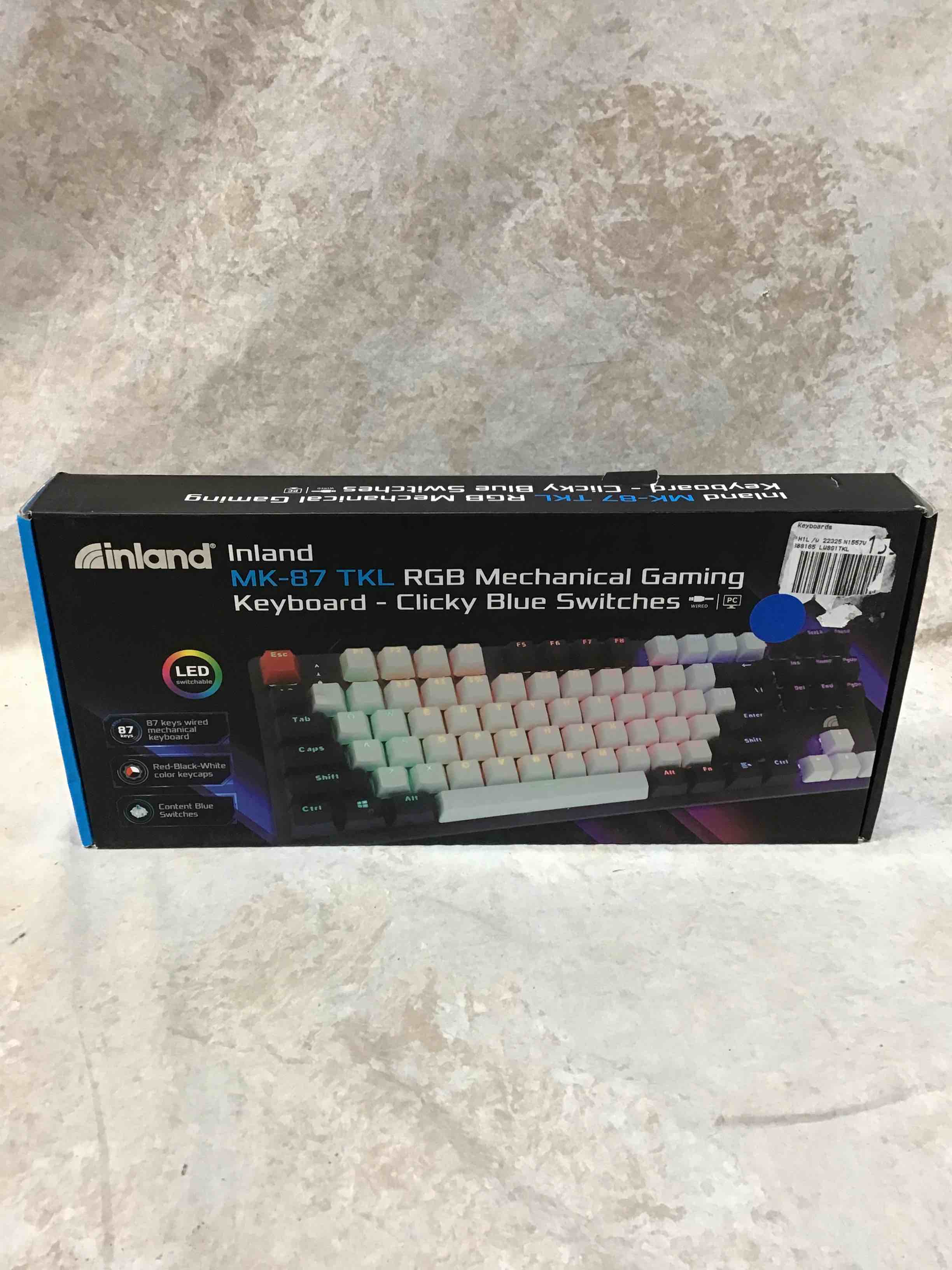 inland mk-87 rgb mechanical gaming keyboard